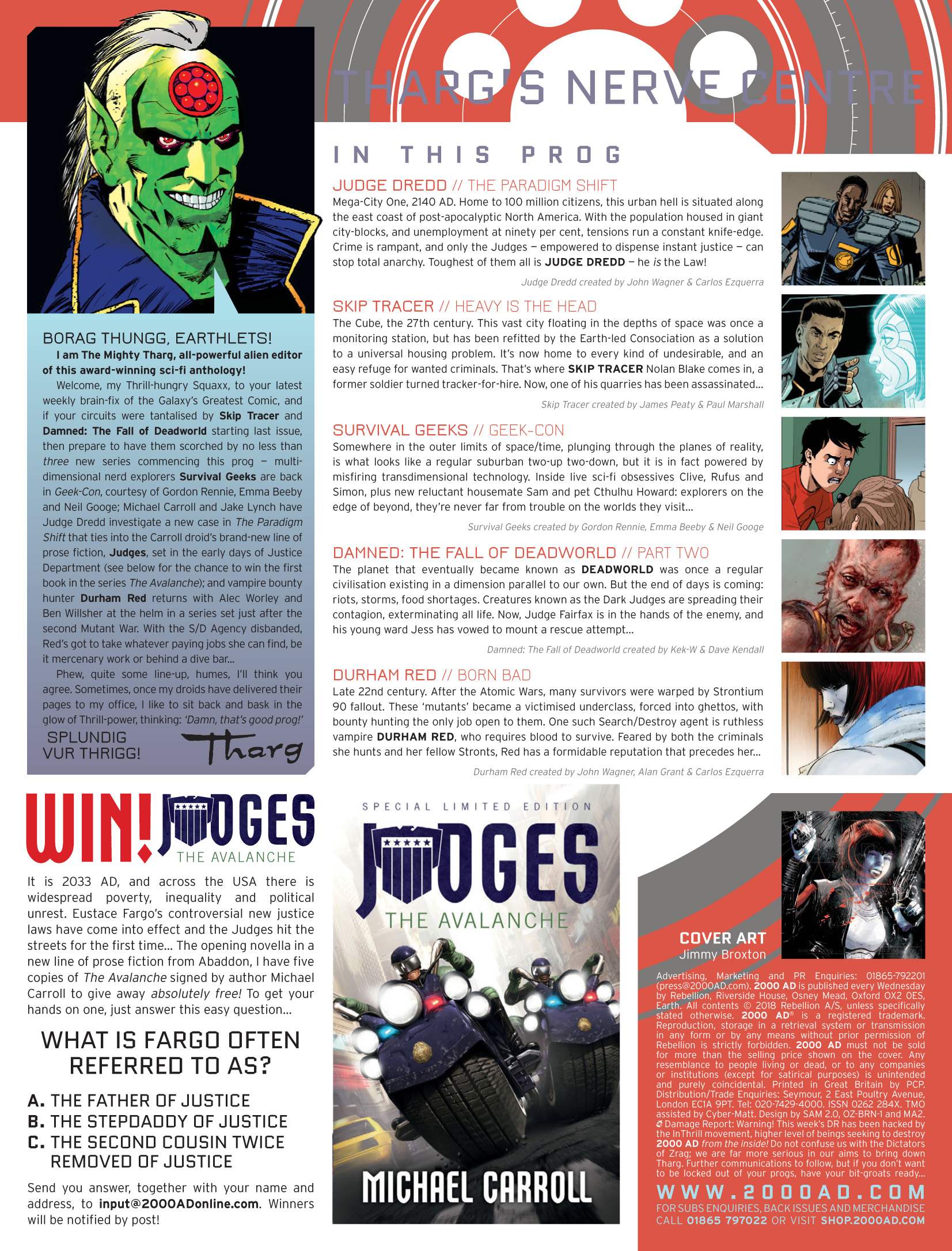 2000 AD: Chapter 2082 - Page 2
