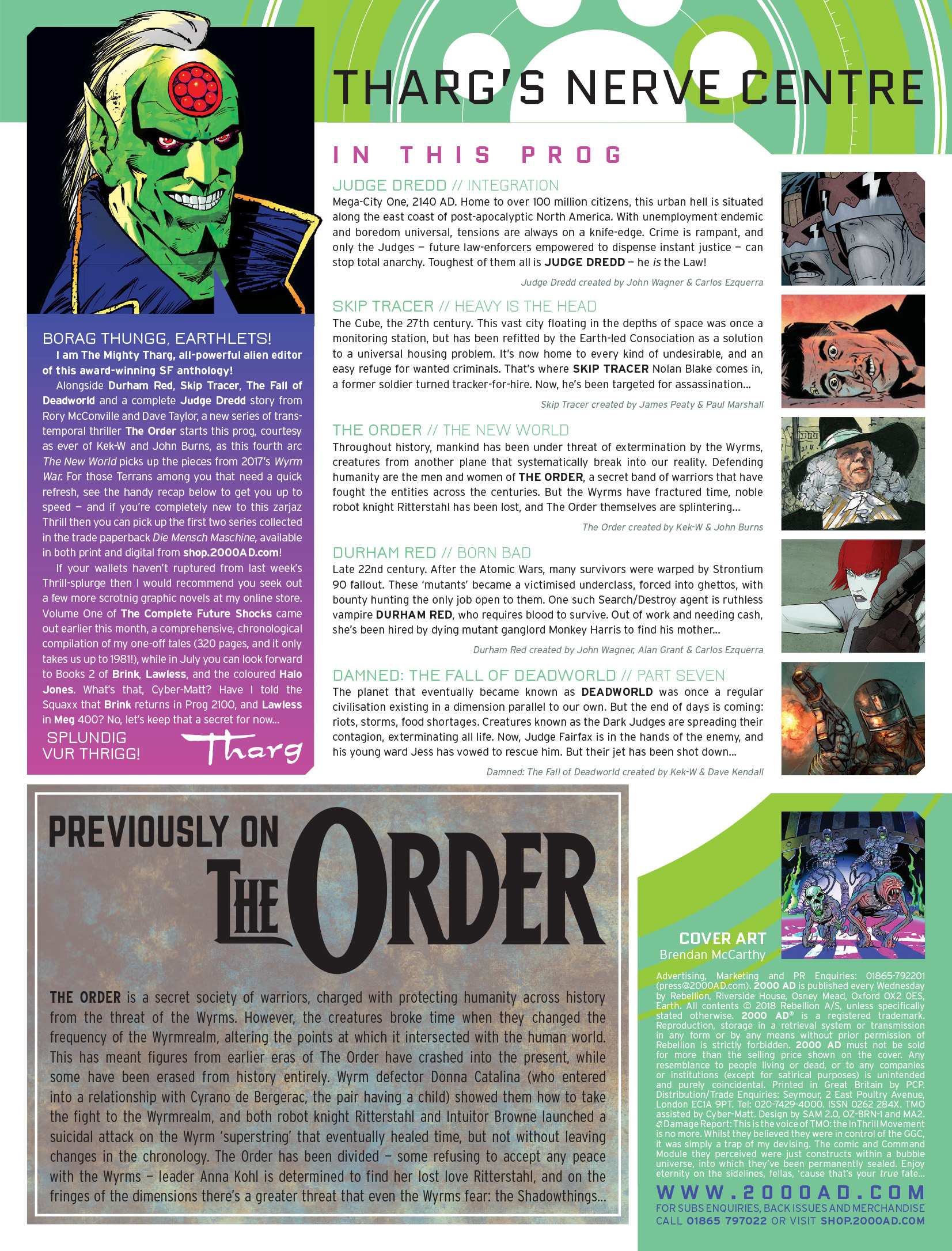 2000 AD: Chapter 2087 - Page 2