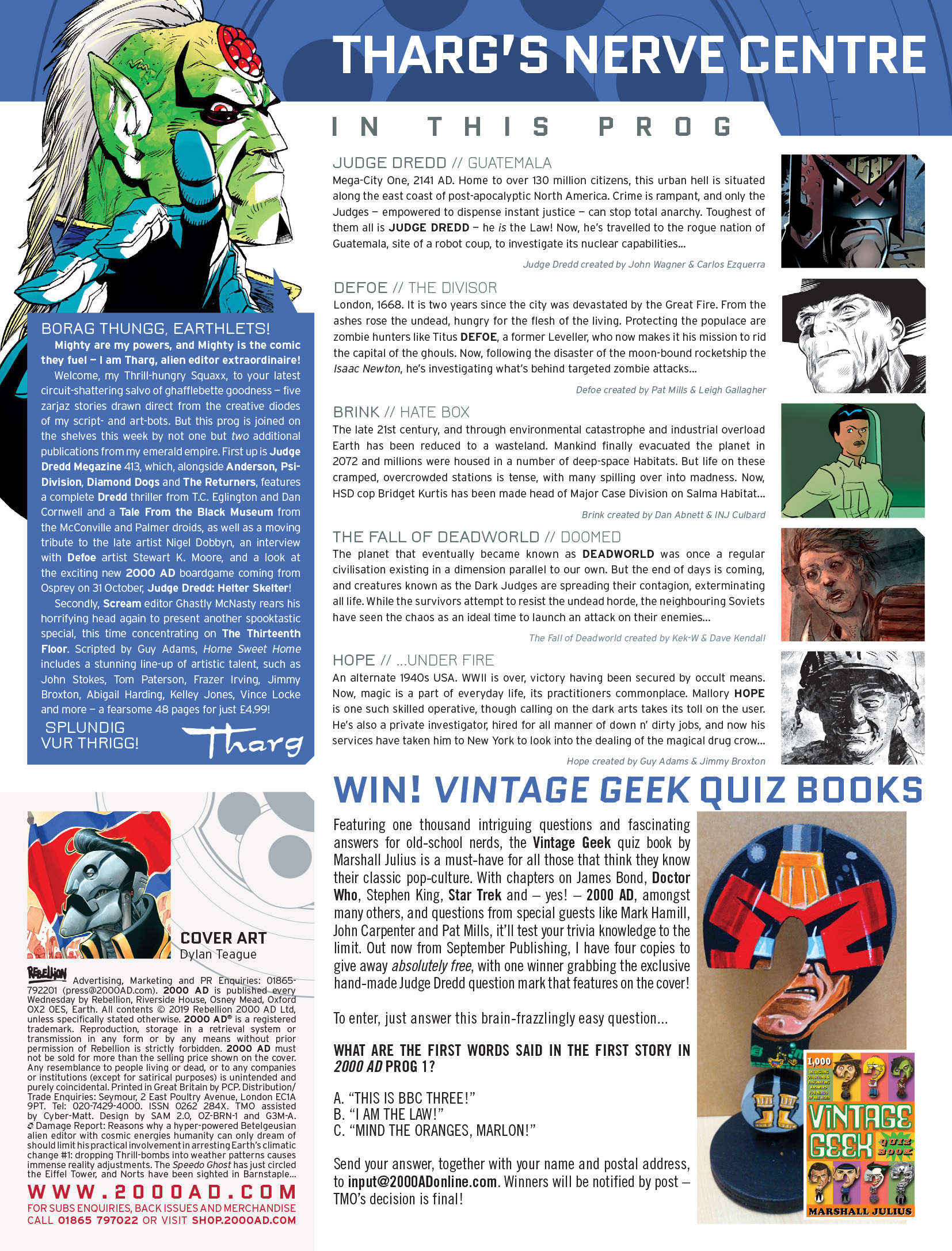 2000 AD: Chapter 2153 - Page 2