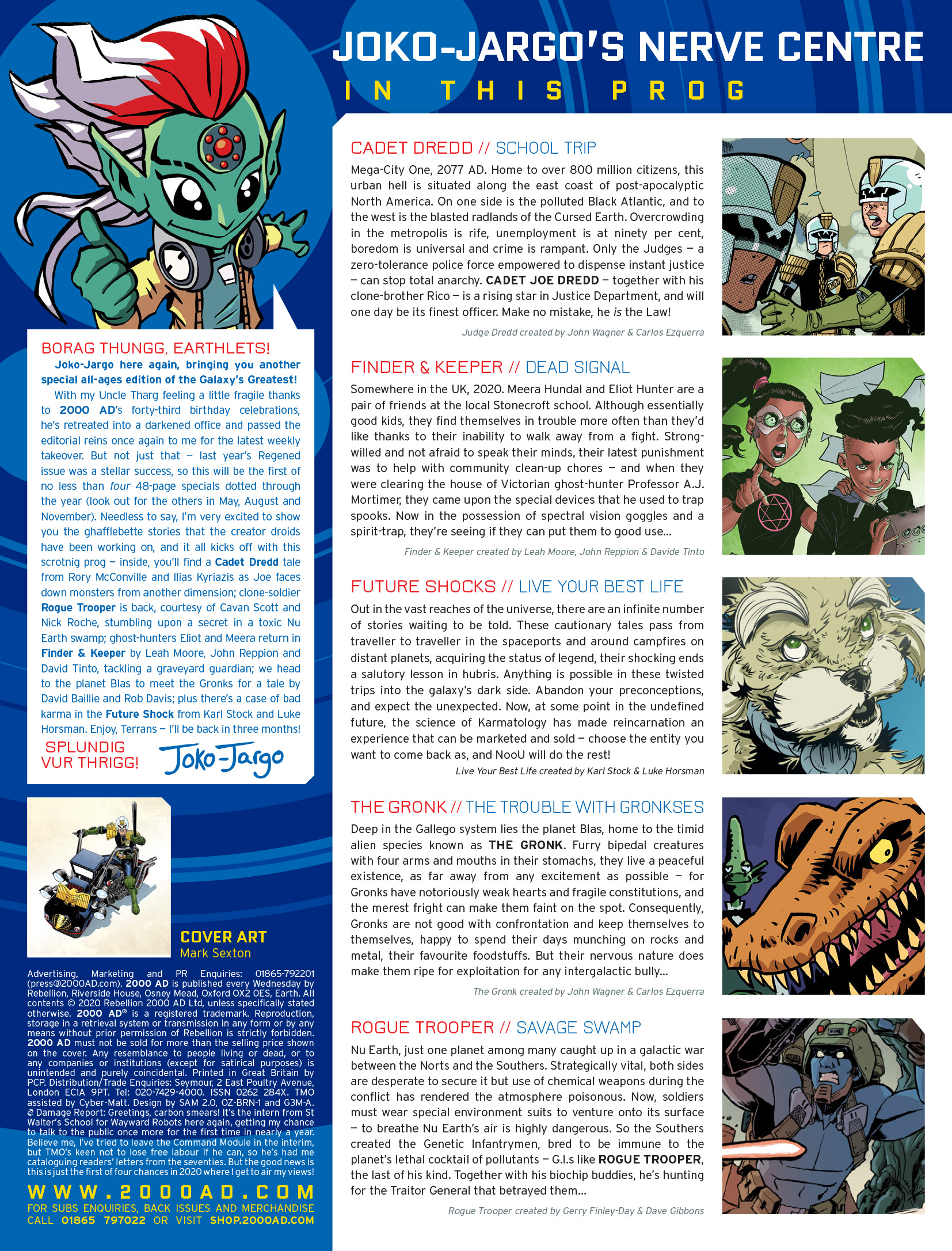 2000 AD: Chapter 2170 - Page 2