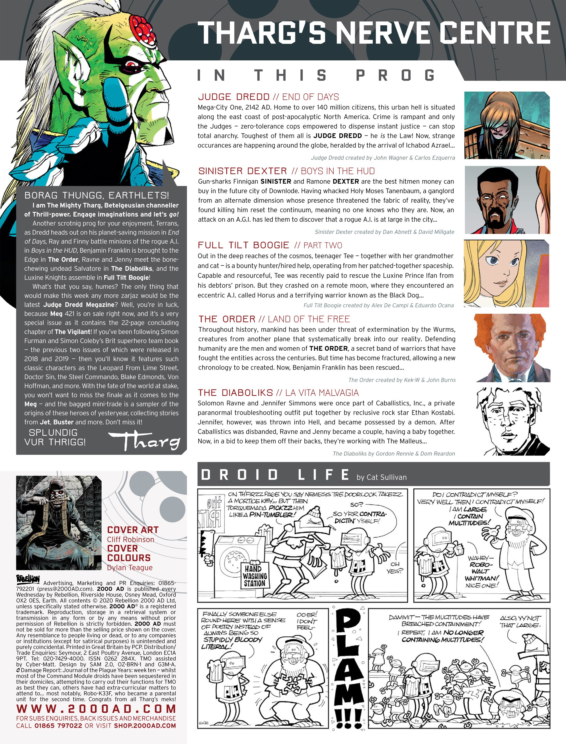 2000 AD: Chapter 2186 - Page 2