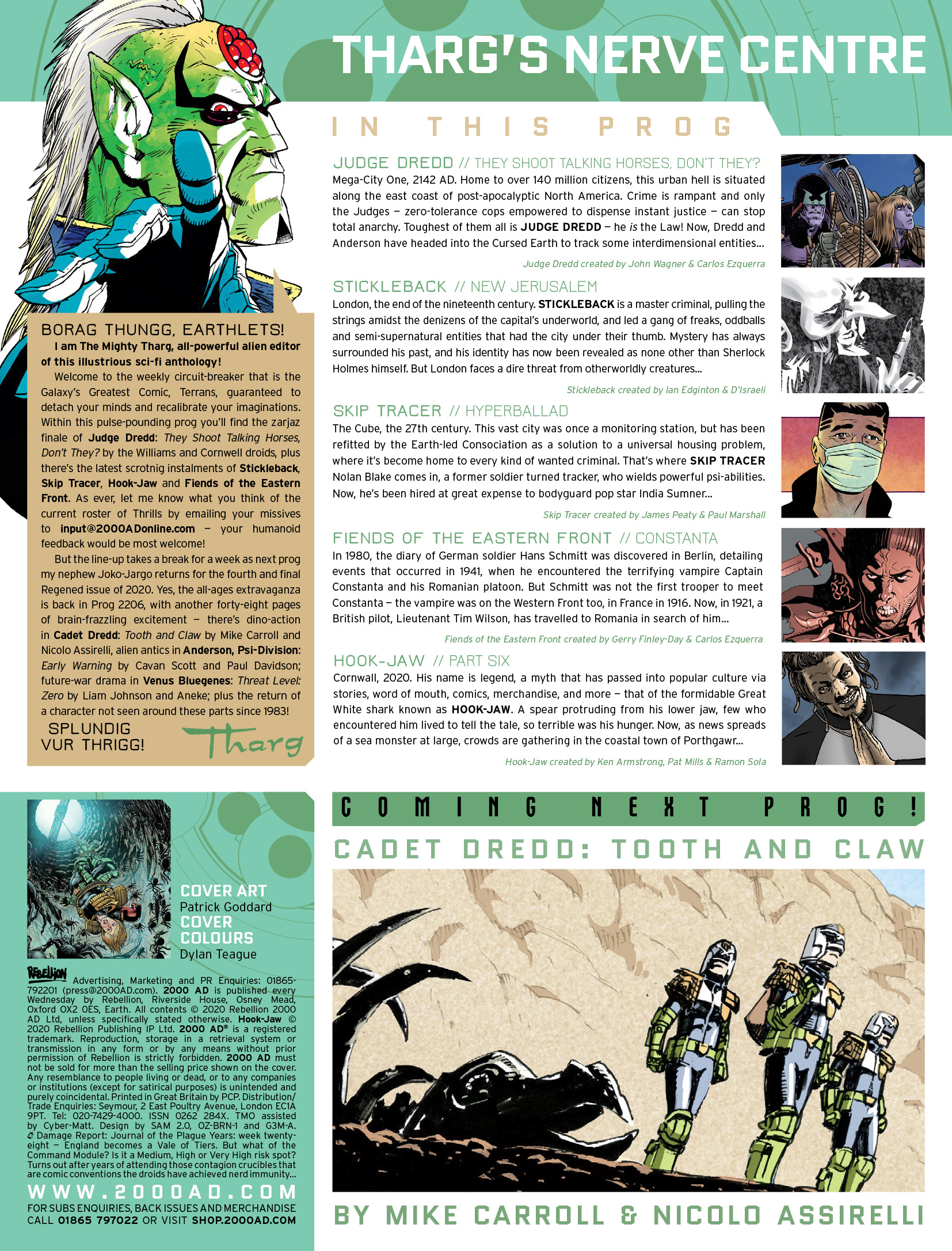2000 AD: Chapter 2205 - Page 2