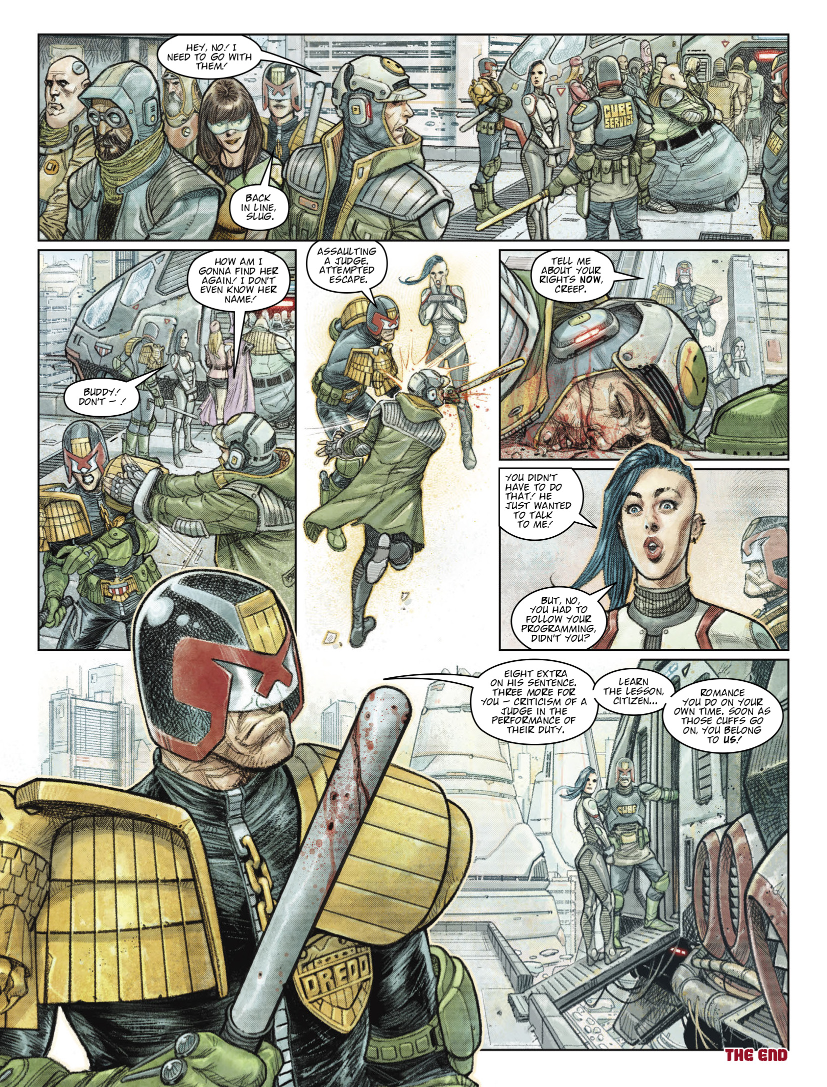 2000 AD: Chapter 2235 - Page 8