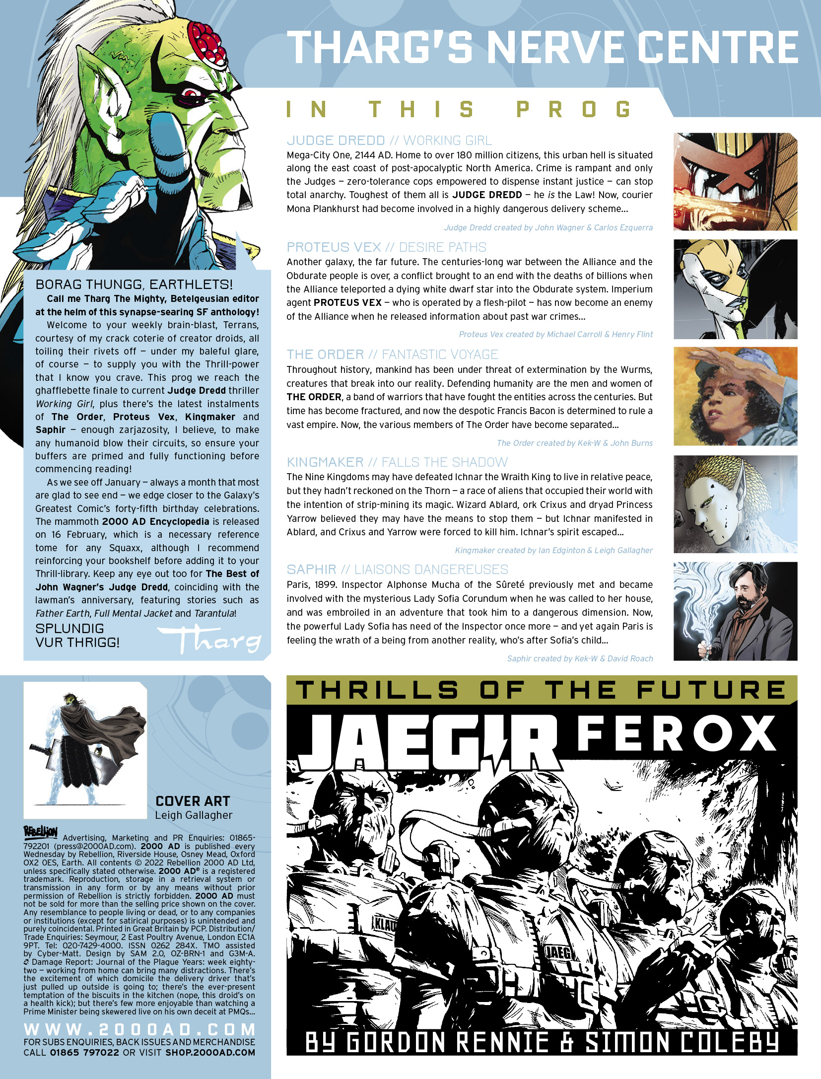 2000 AD: Chapter 2266 - Page 2