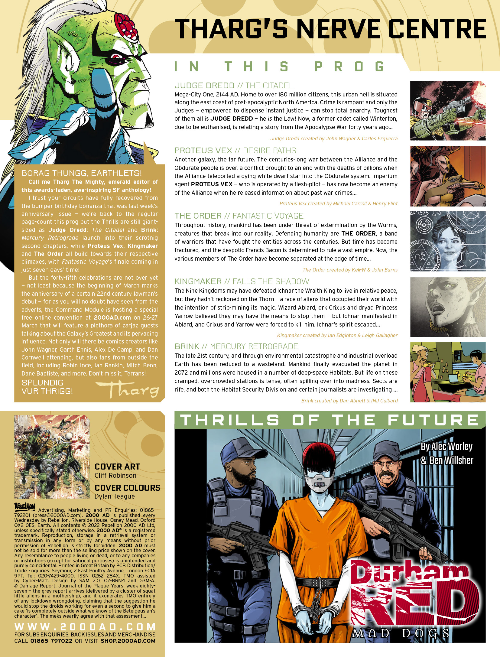 2000 AD: Chapter 2271 - Page 2
