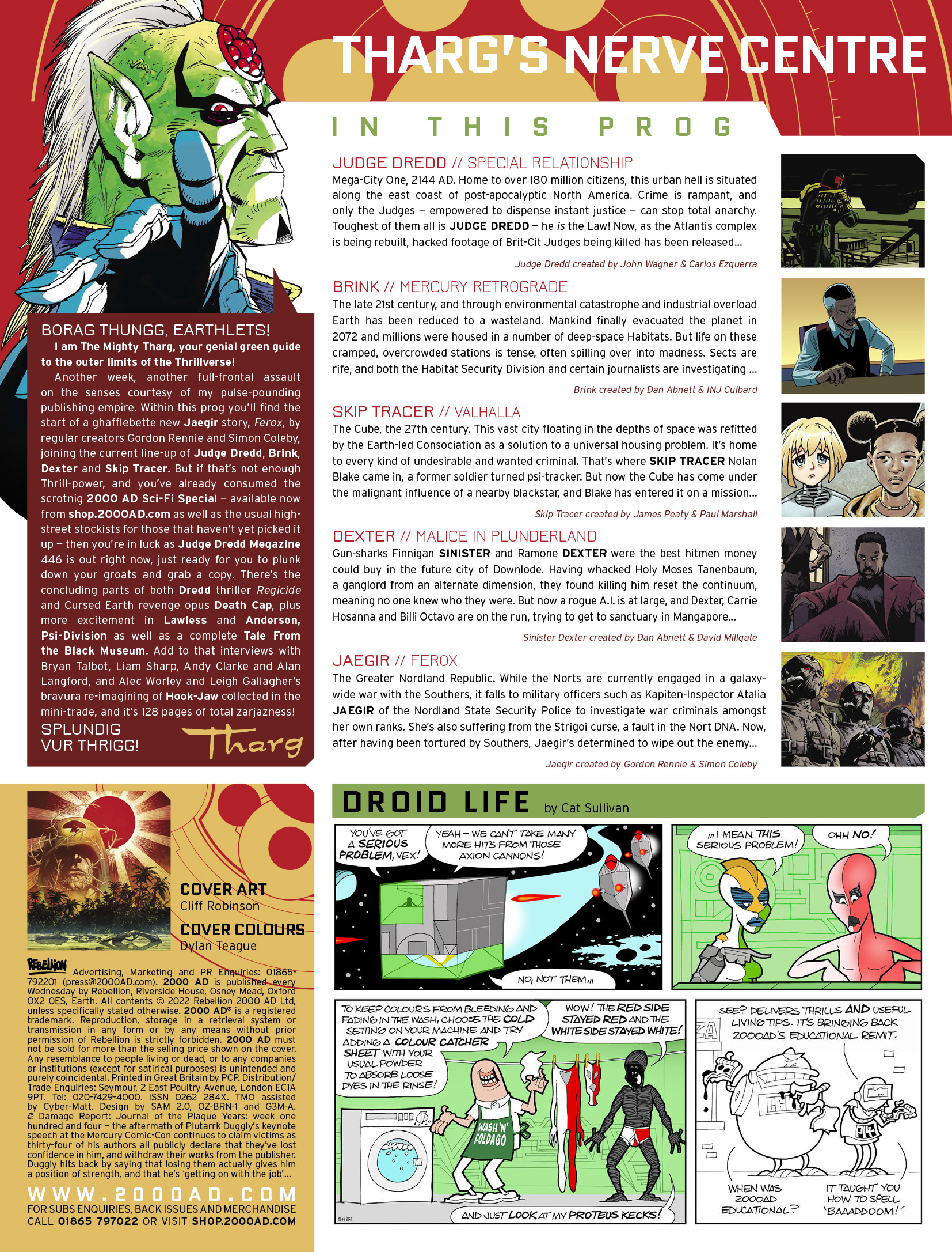 2000 AD: Chapter 2291 - Page 2