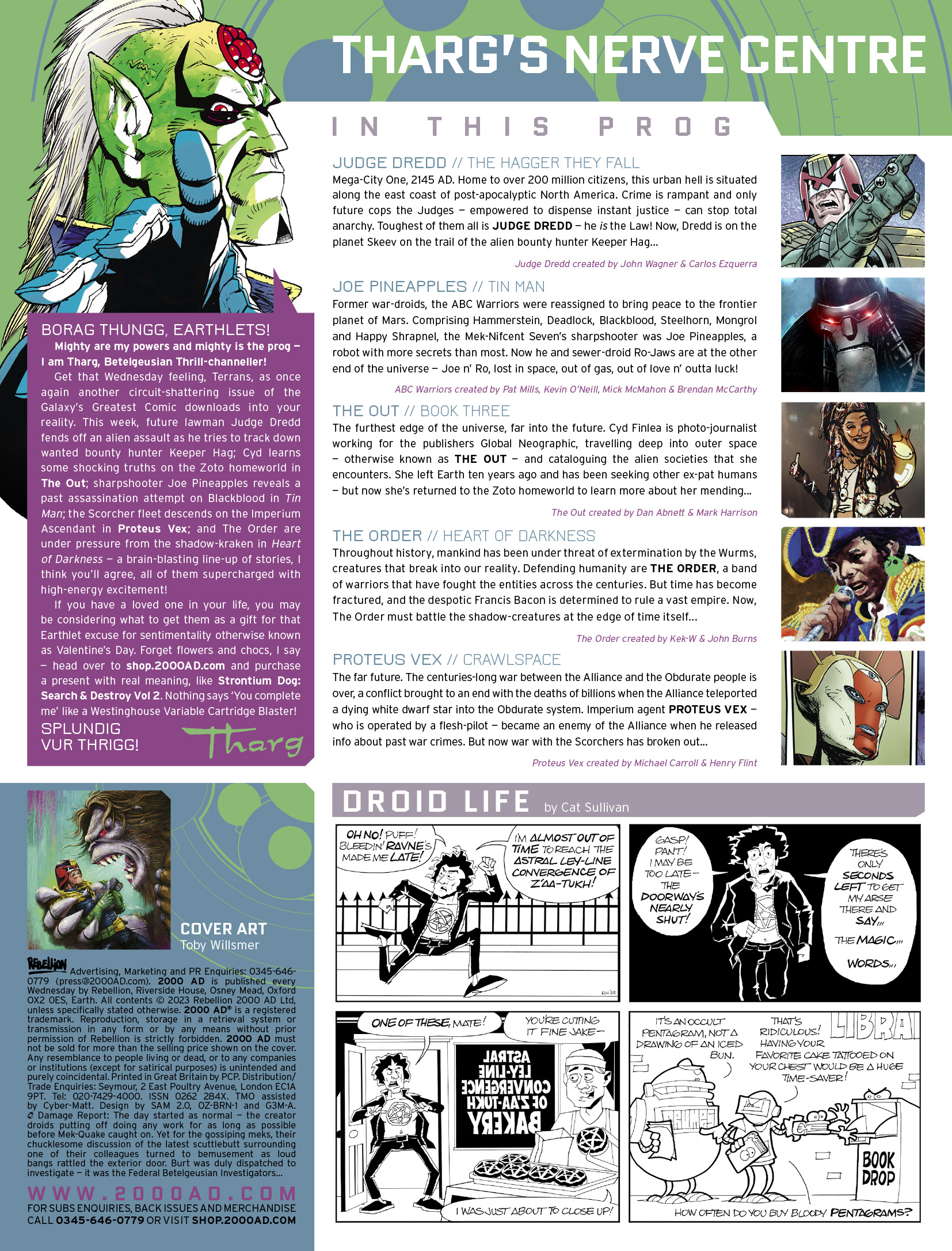 2000 AD: Chapter 2318 - Page 2