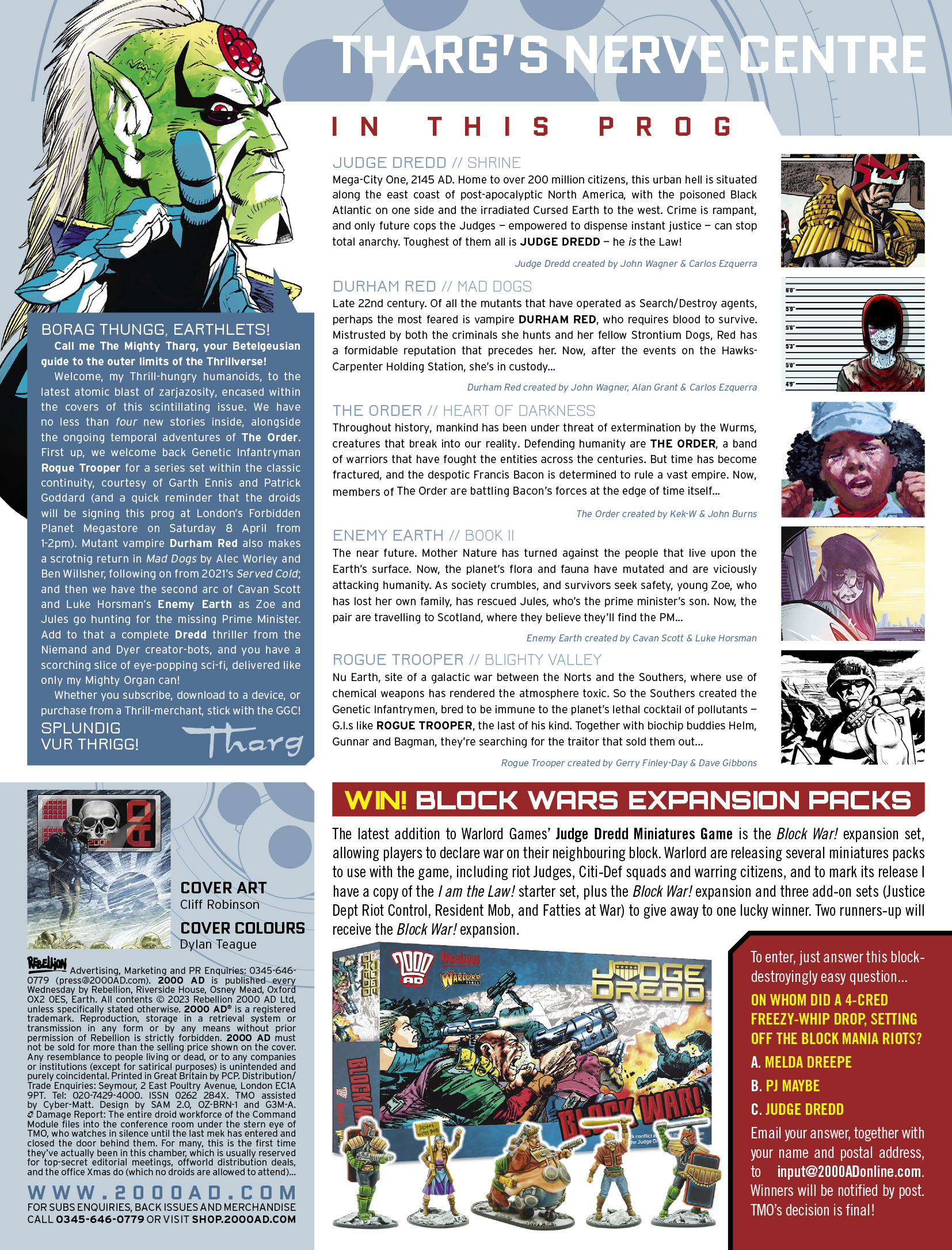 2000 AD: Chapter 2326 - Page 2