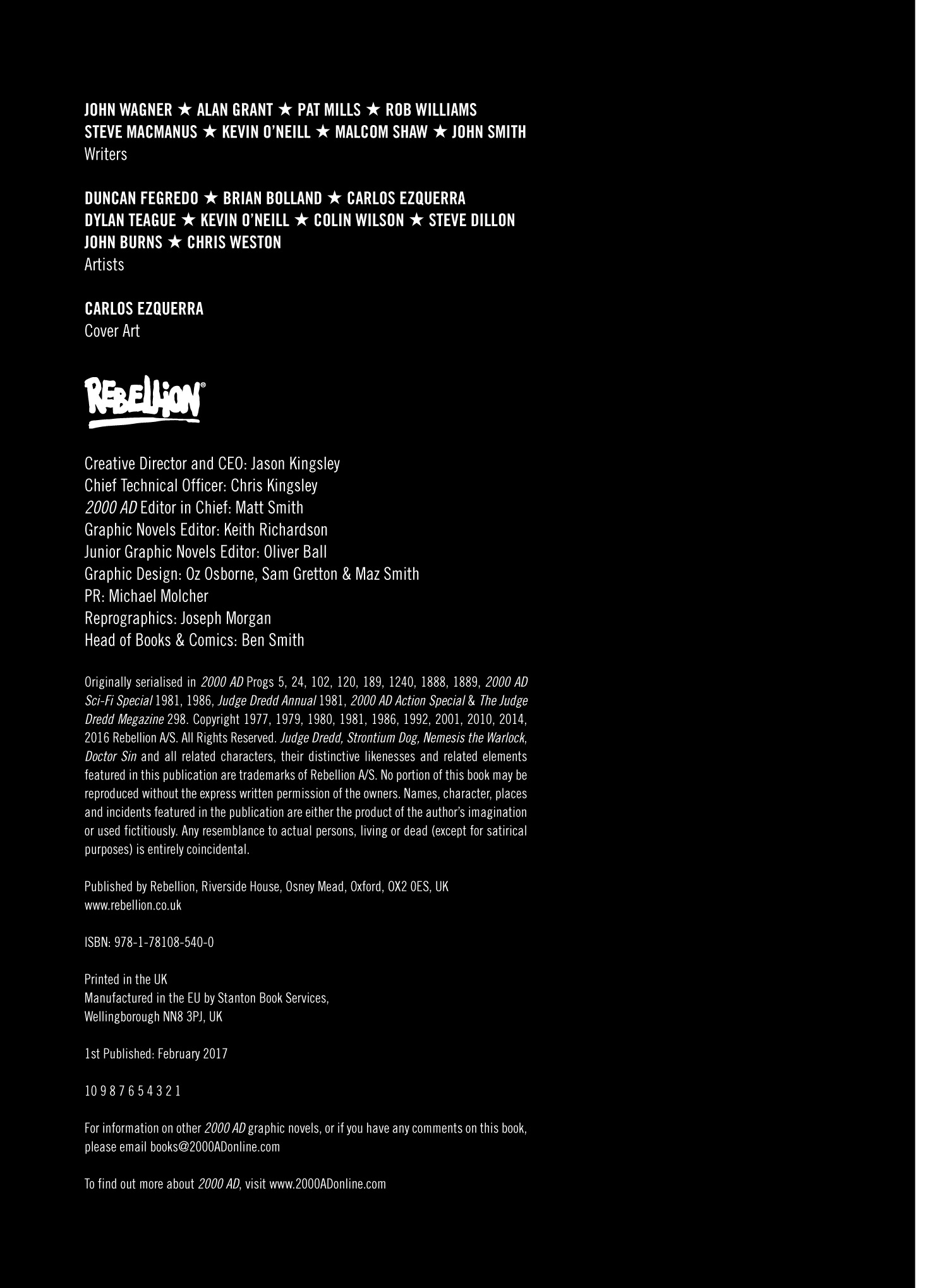 2000AD Judge Dredd Celebrating 40 Years: Chapter 1 - Page 2