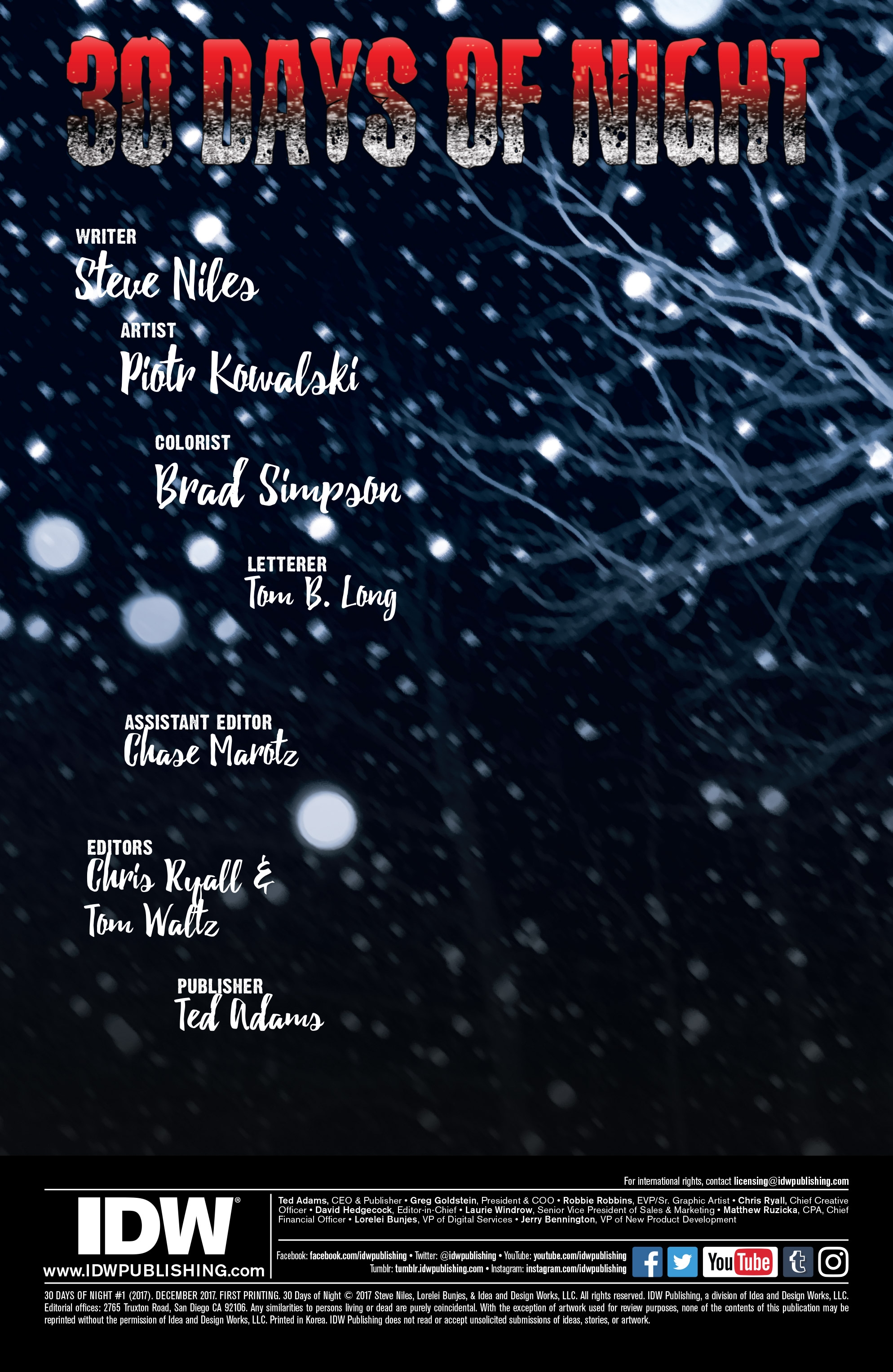 30 Days Of Night (2017-): Chapter 1 - Page 2