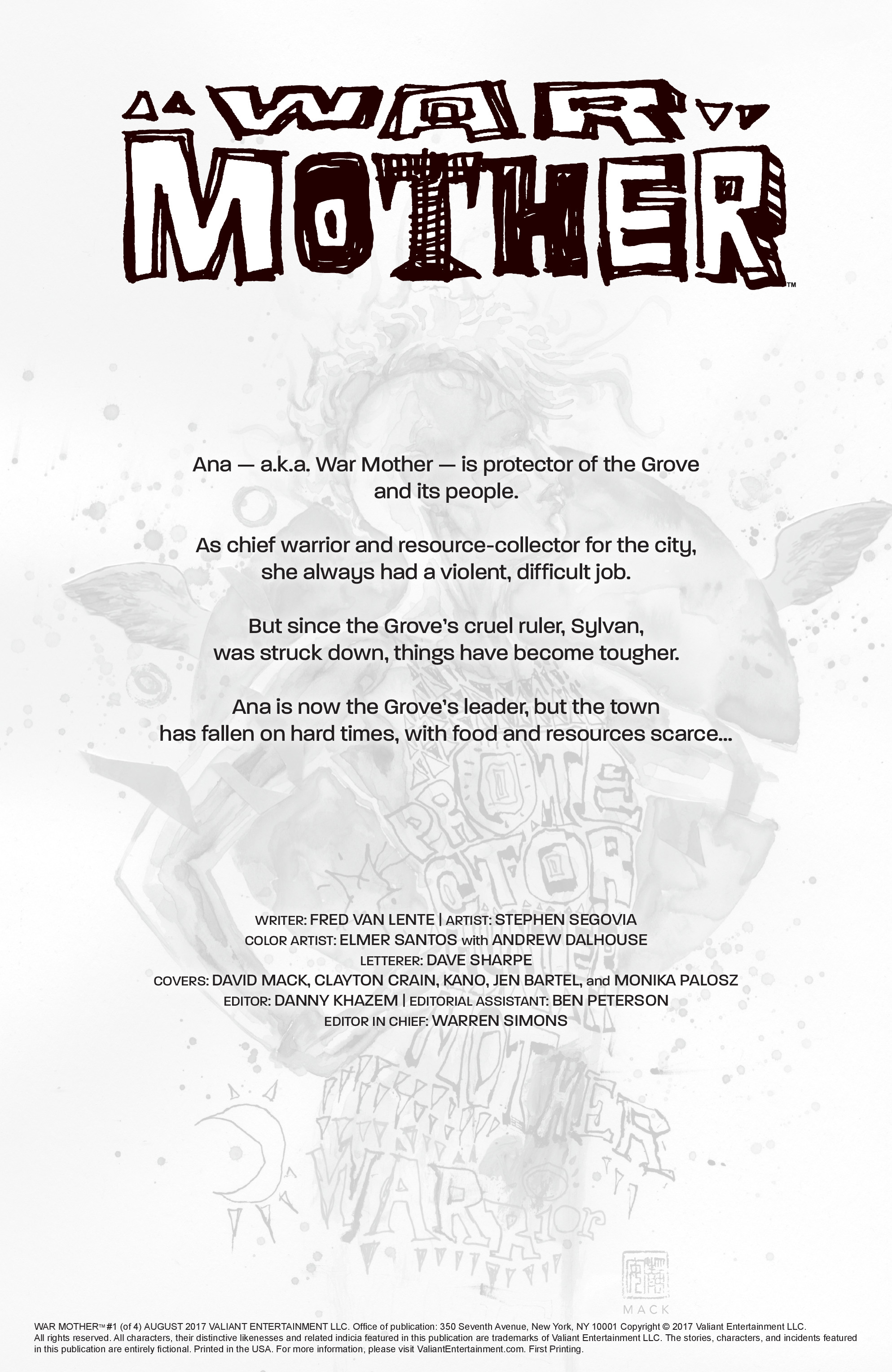 4001 A.D.: War Mother (2017): Chapter 1 - Page 2