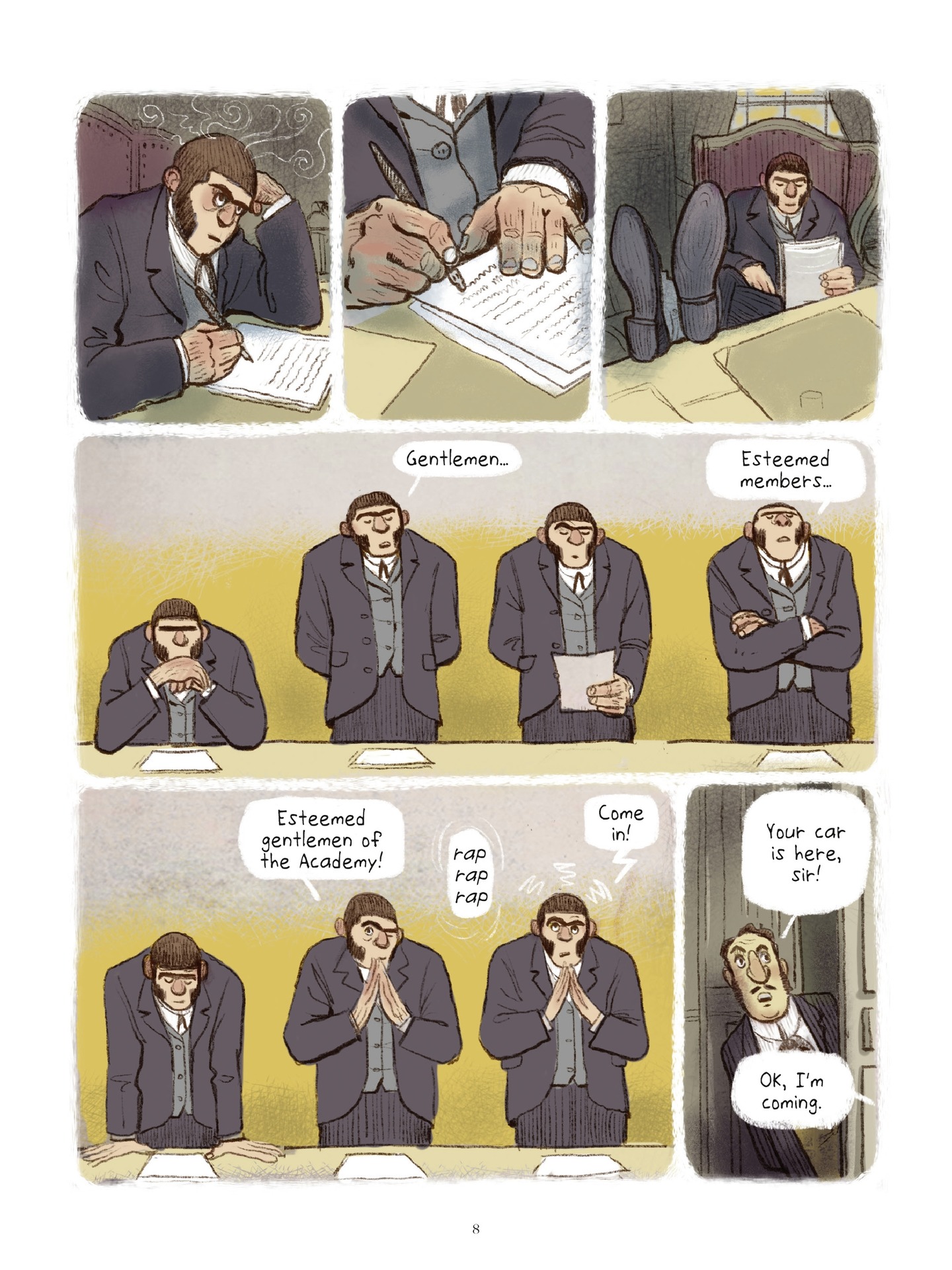 A Report to an Academy (2022): Chapter 1 - Page 5