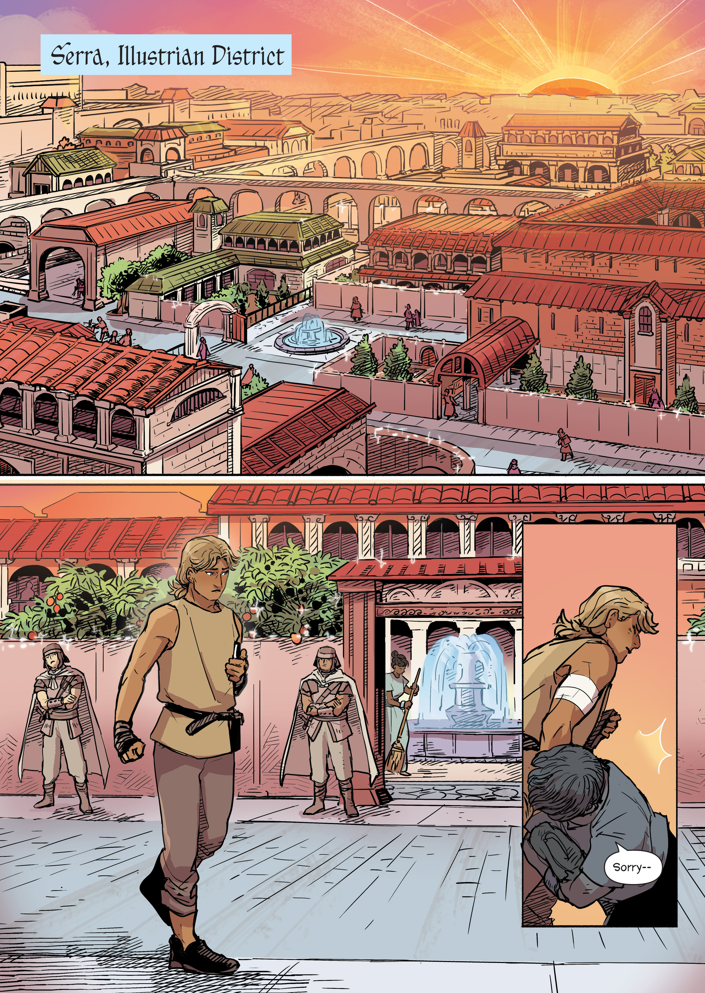 A Spark Within the Forge: An Ember in the Ashes (2022): Chapter 1 - Page 7