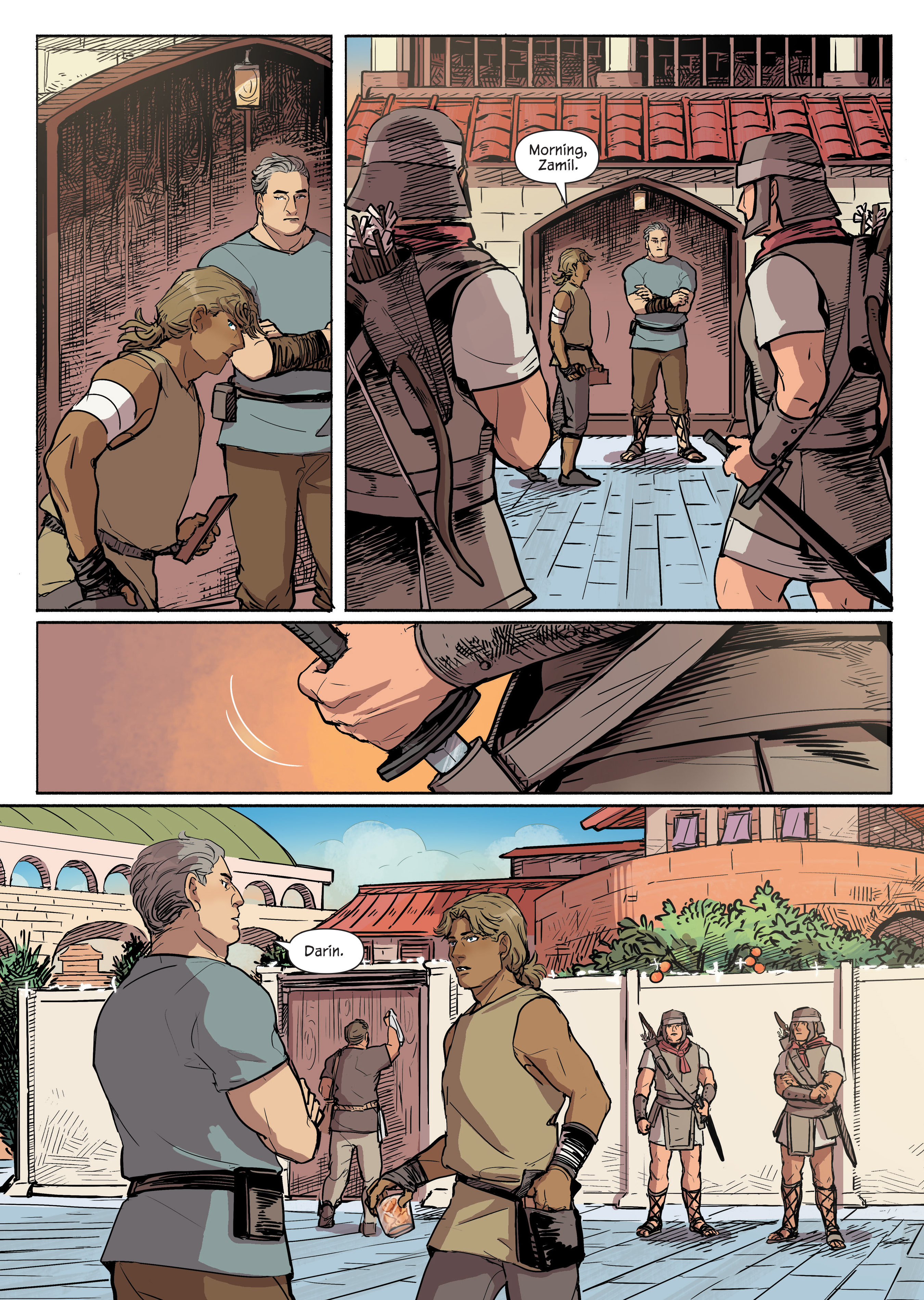 A Spark Within the Forge: An Ember in the Ashes (2022): Chapter 1 - Page 9