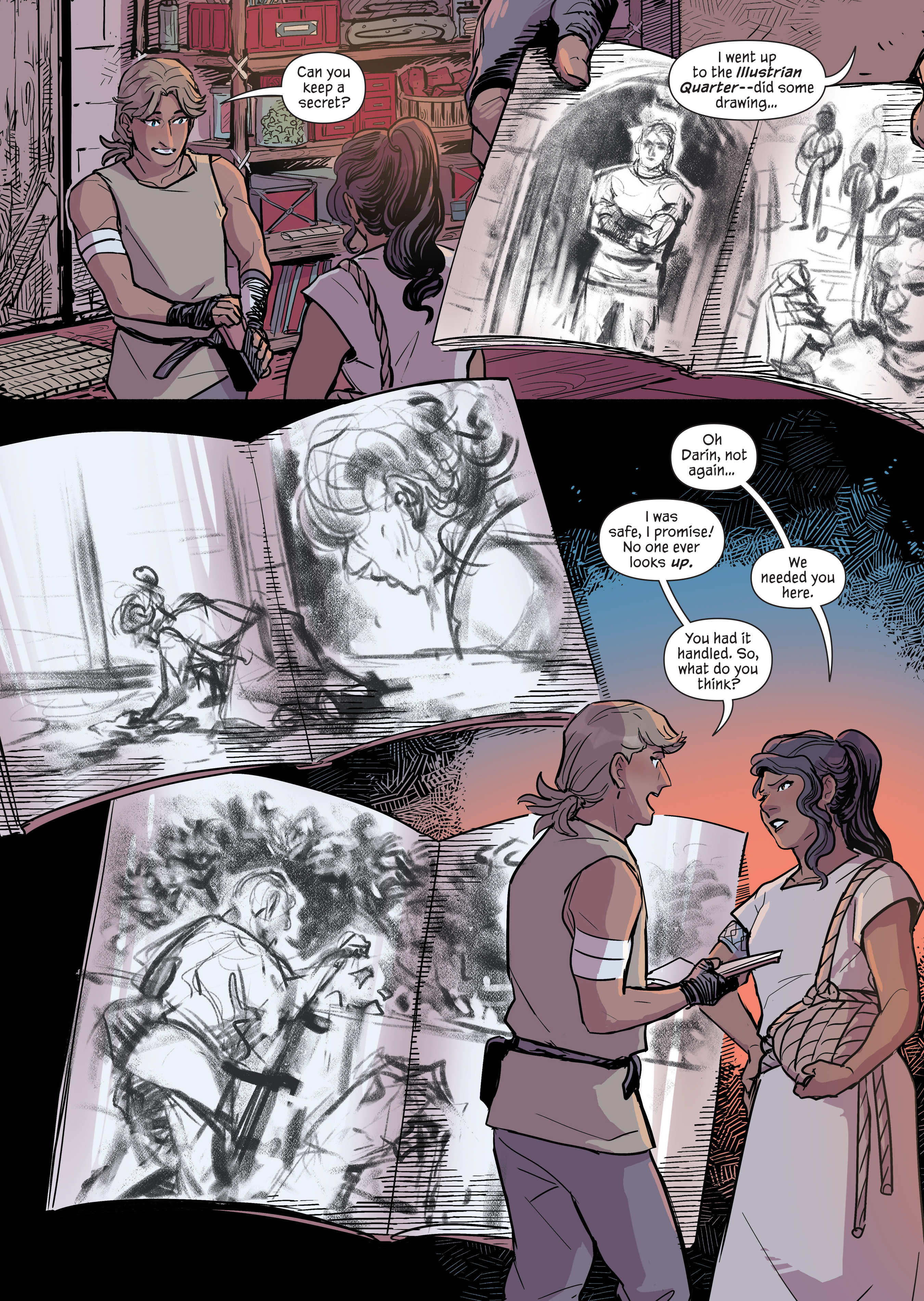 A Spark Within the Forge: An Ember in the Ashes (2022): Chapter 1 - Page 25