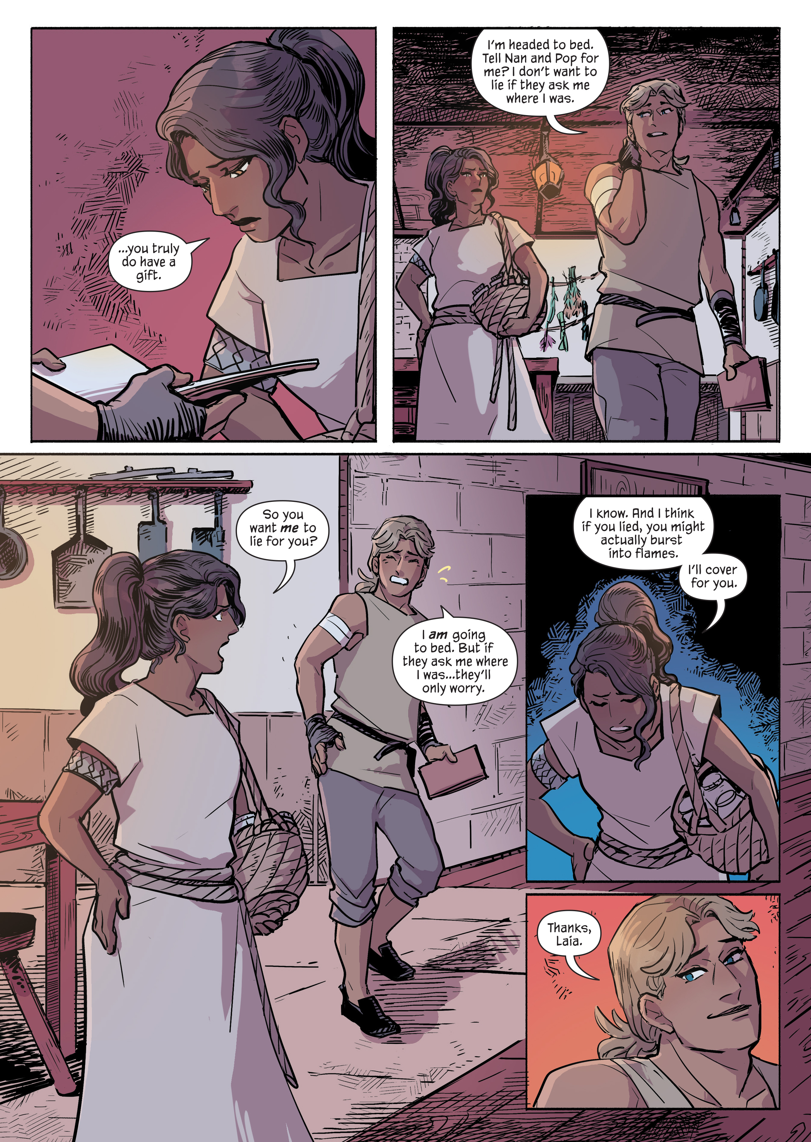 A Spark Within the Forge: An Ember in the Ashes (2022): Chapter 1 - Page 26