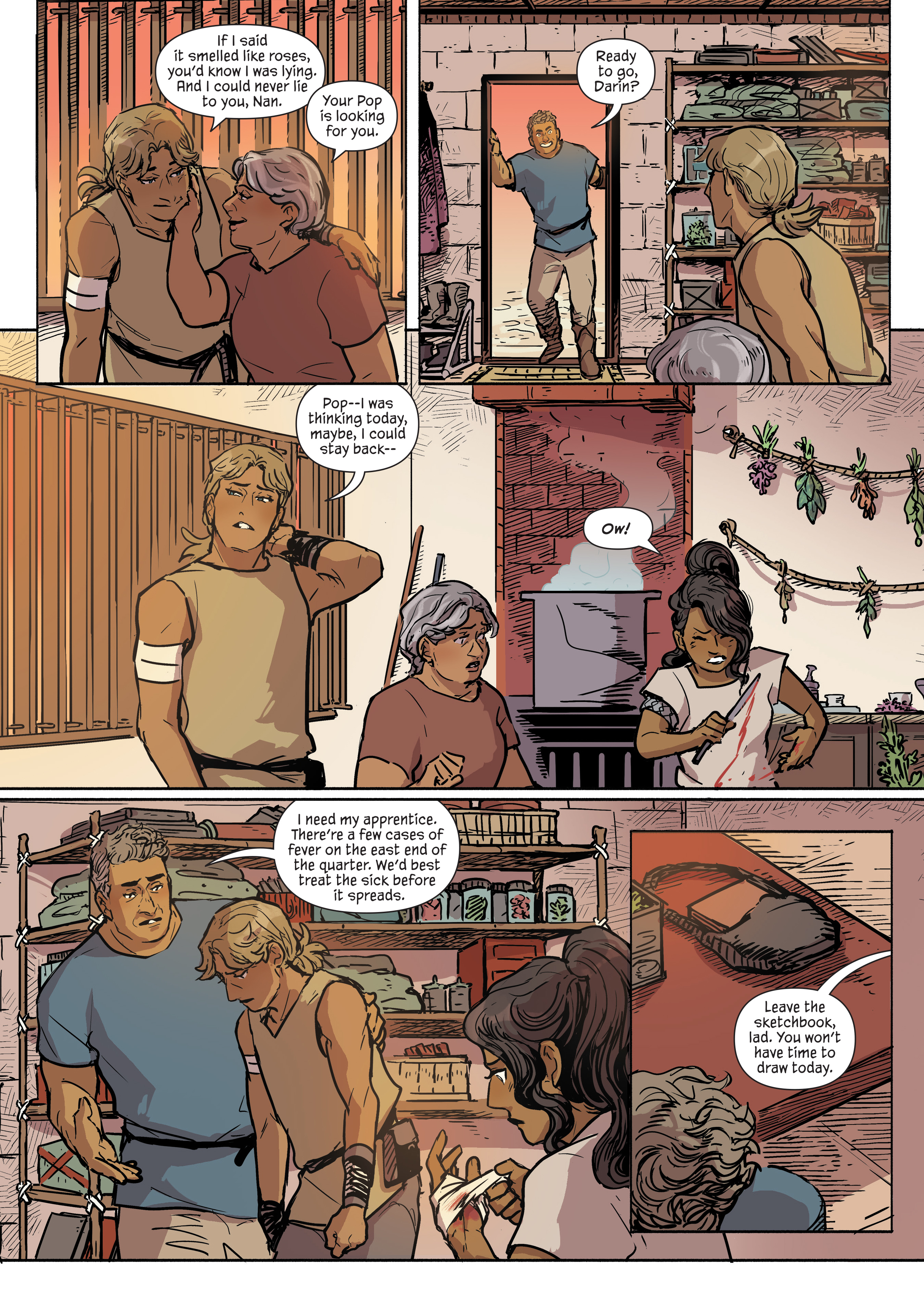 A Spark Within the Forge: An Ember in the Ashes (2022): Chapter 1 - Page 29