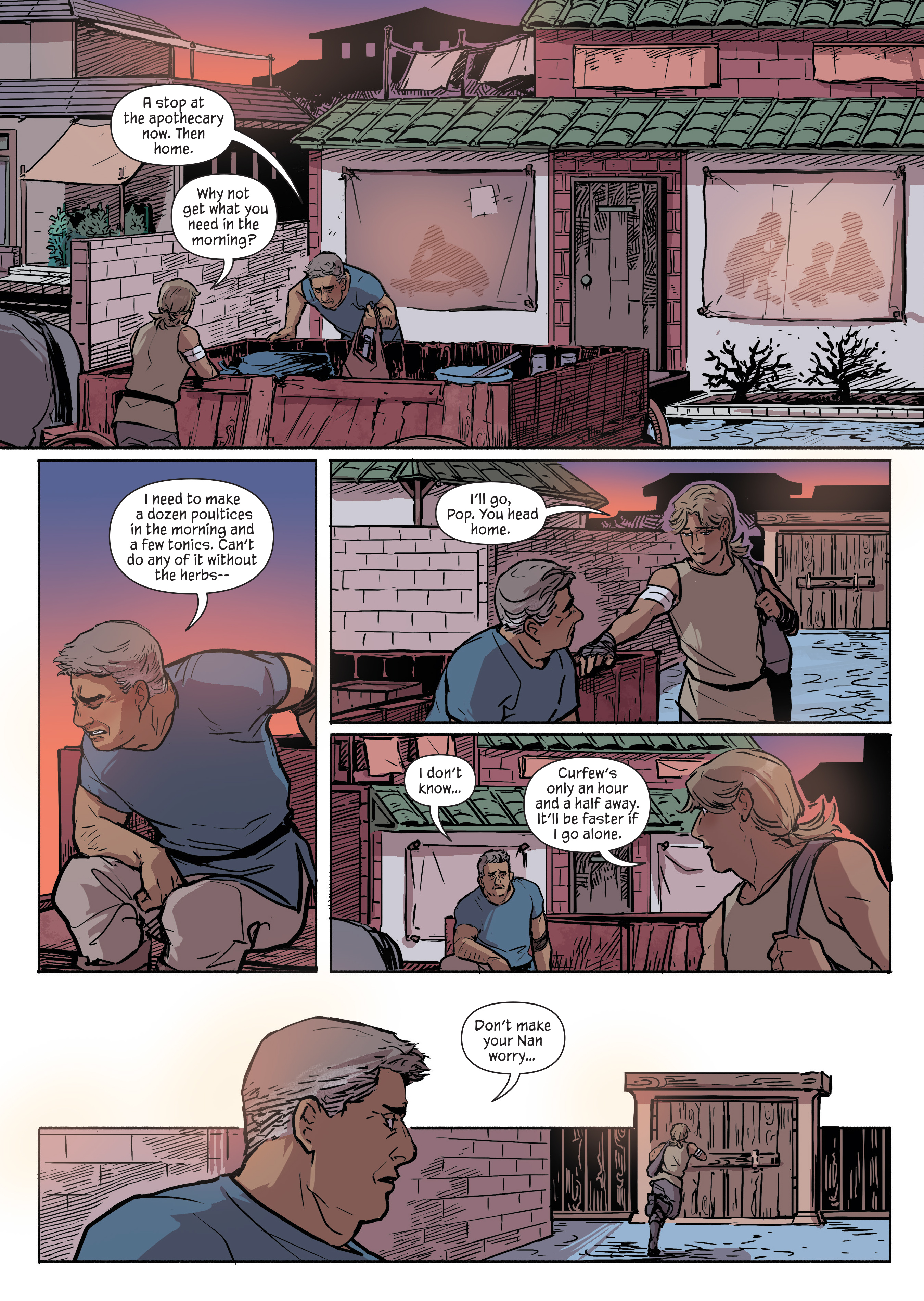 A Spark Within the Forge: An Ember in the Ashes (2022): Chapter 1 - Page 33
