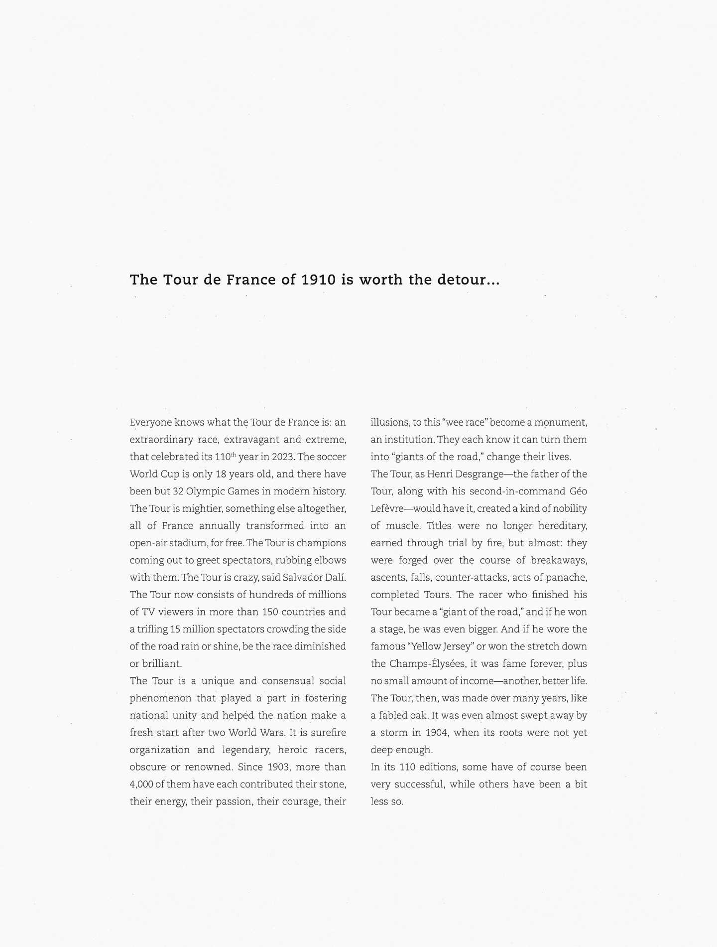 A Tour of Giants (2023): Chapter 1 - Page 5