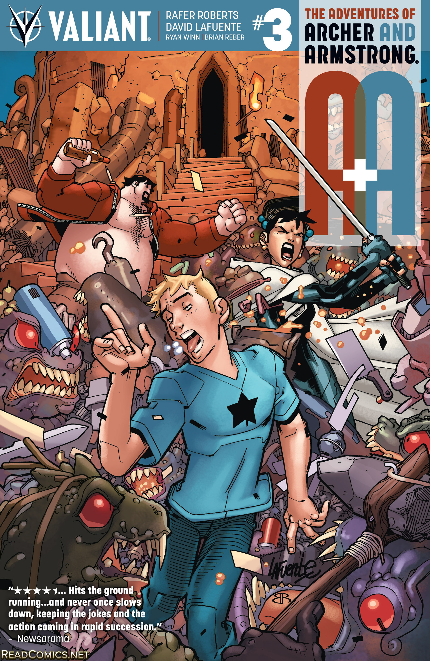 A&A - The Adventures of Archer & Armstrong (2016-): Chapter 3 - Page 1