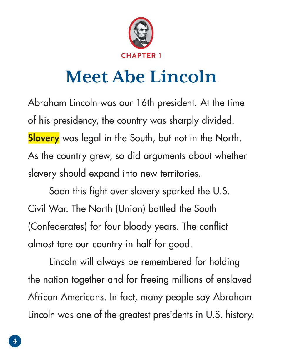 Abraham Lincoln: Civil War President (2021): Chapter 1 - Page 6