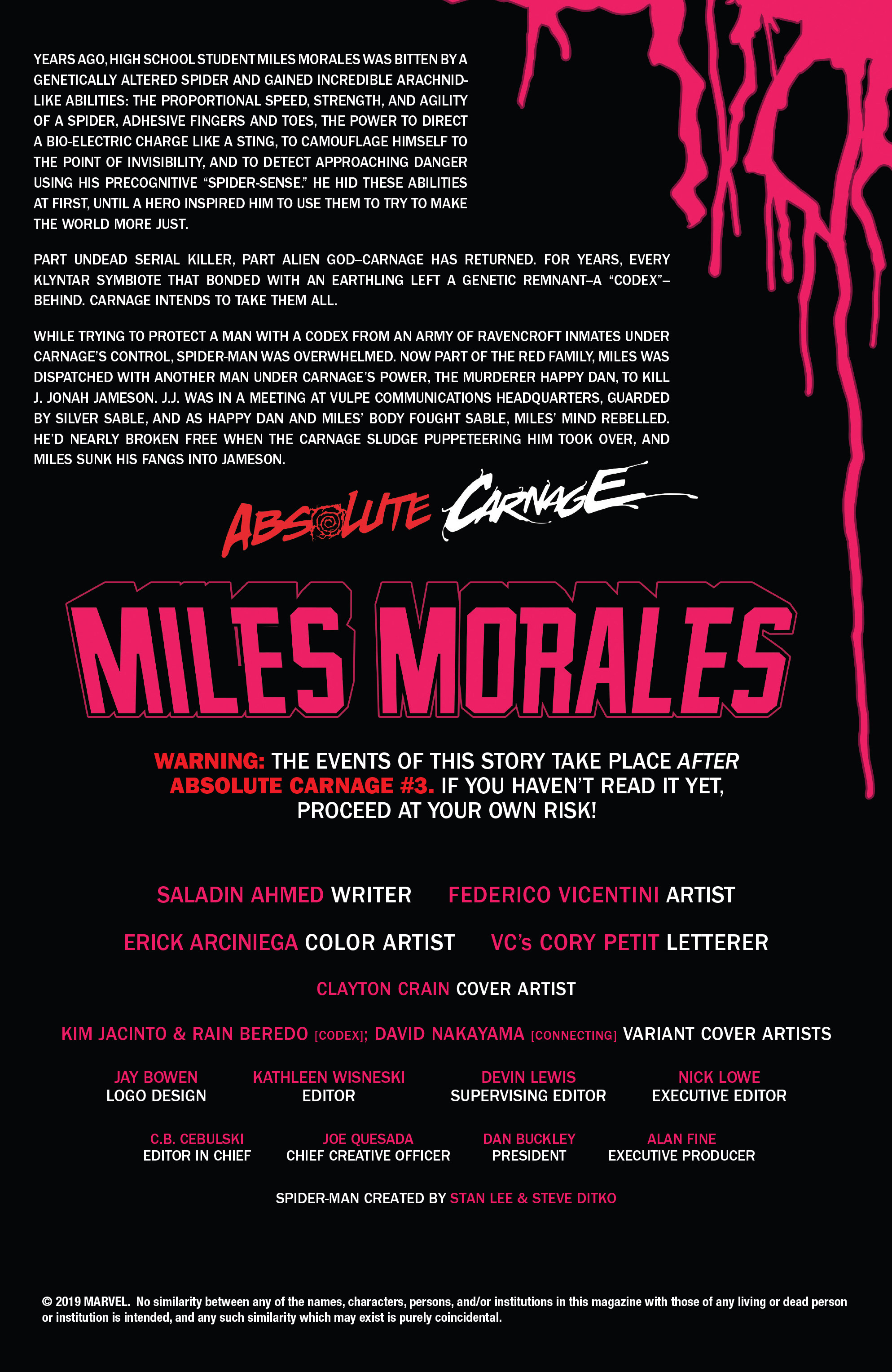 Absolute Carnage: Miles Morales (2019): Chapter 3 - Page 2