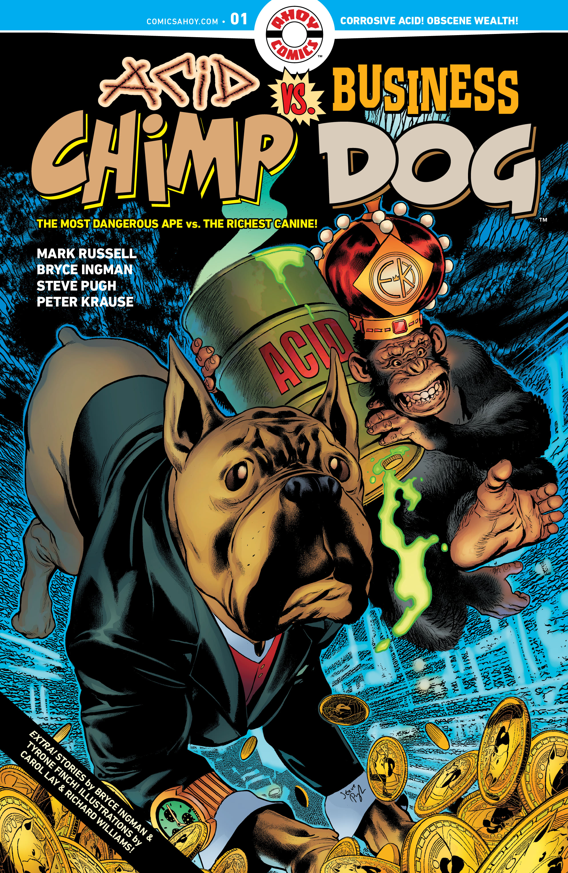 Acid Chimp vs Business Dog (2024-): Chapter 1 - Page 1