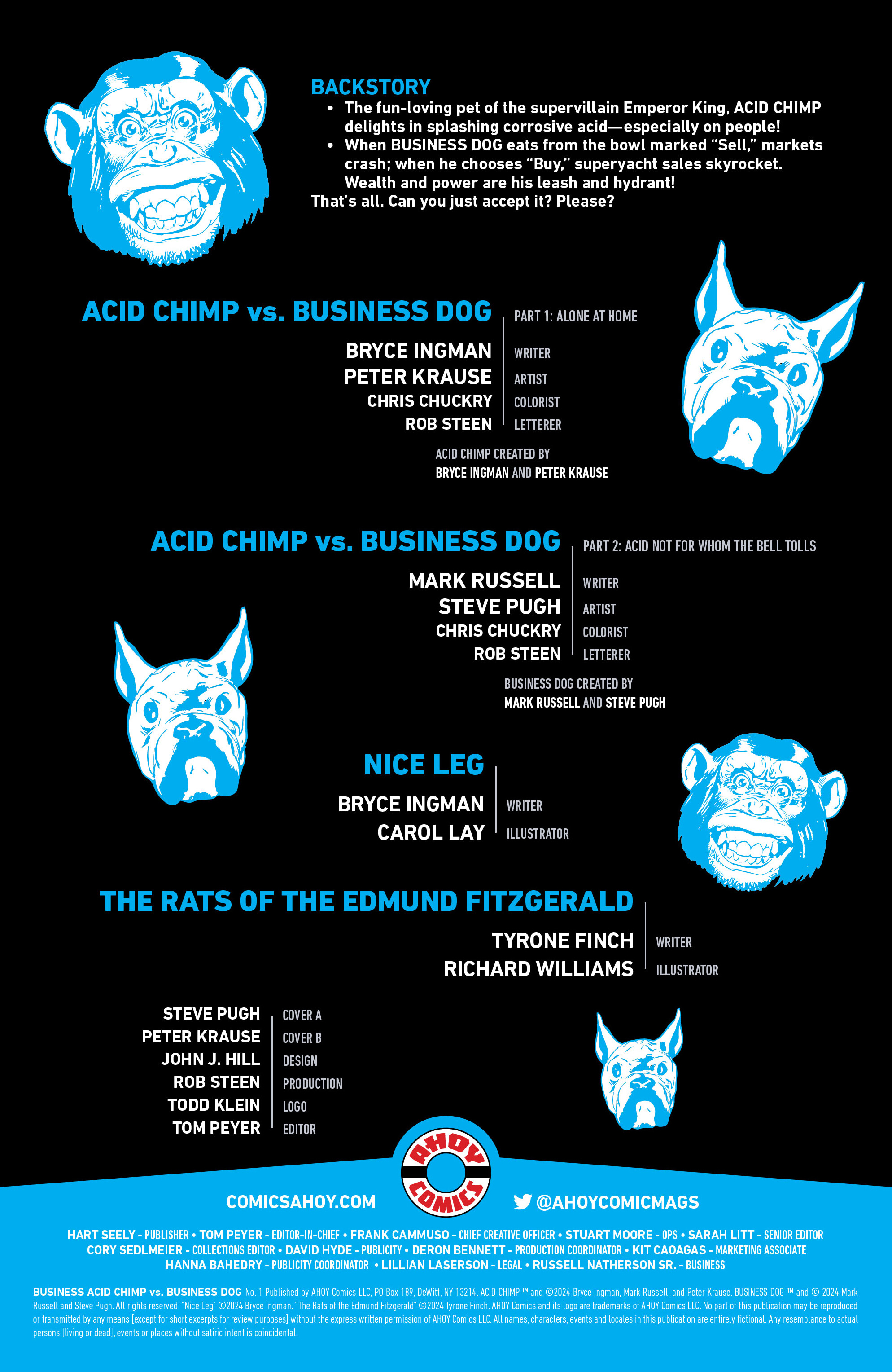 Acid Chimp vs Business Dog (2024-): Chapter 1 - Page 2