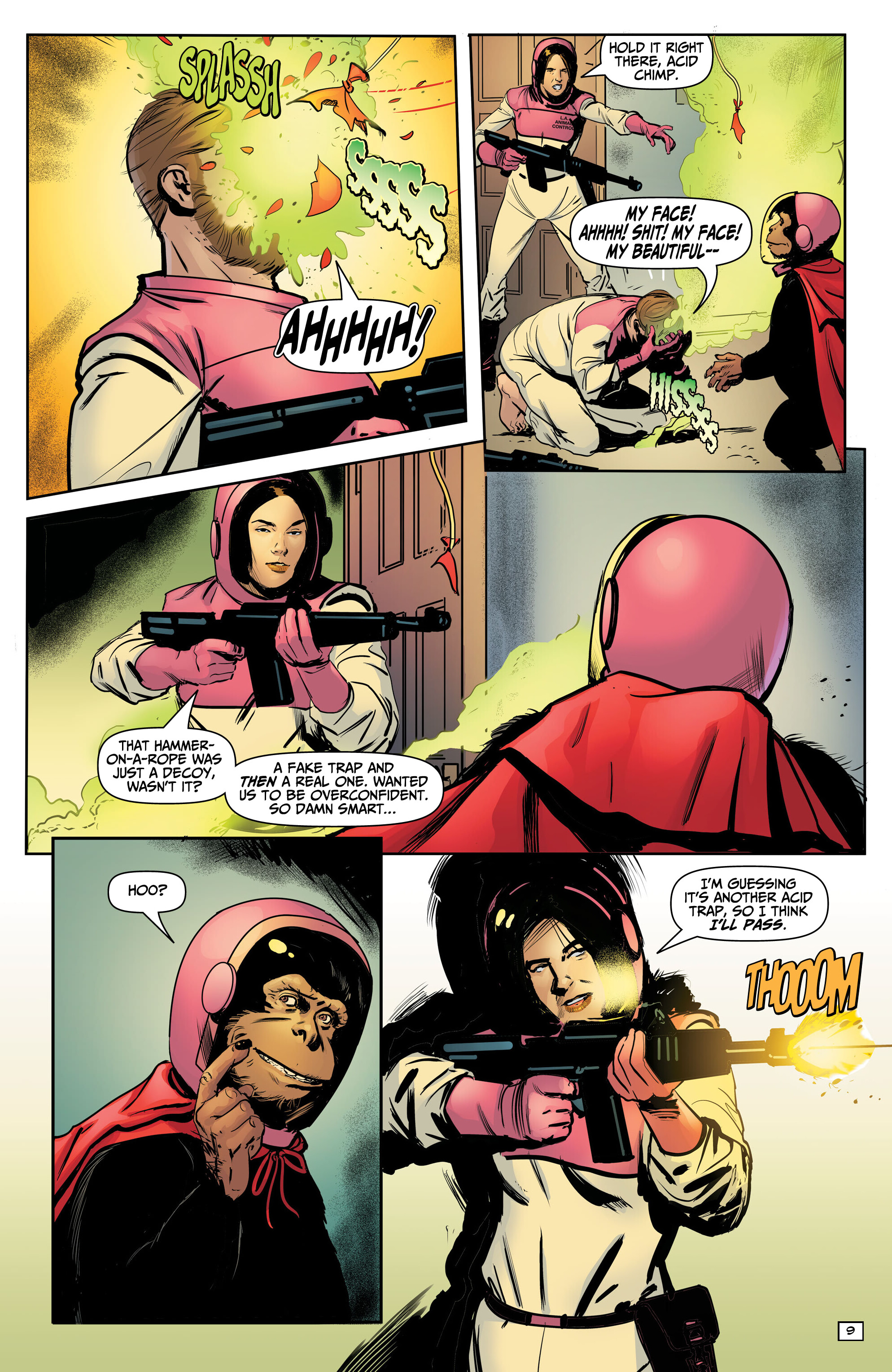 Acid Chimp vs Business Dog (2024-): Chapter 1 - Page 11