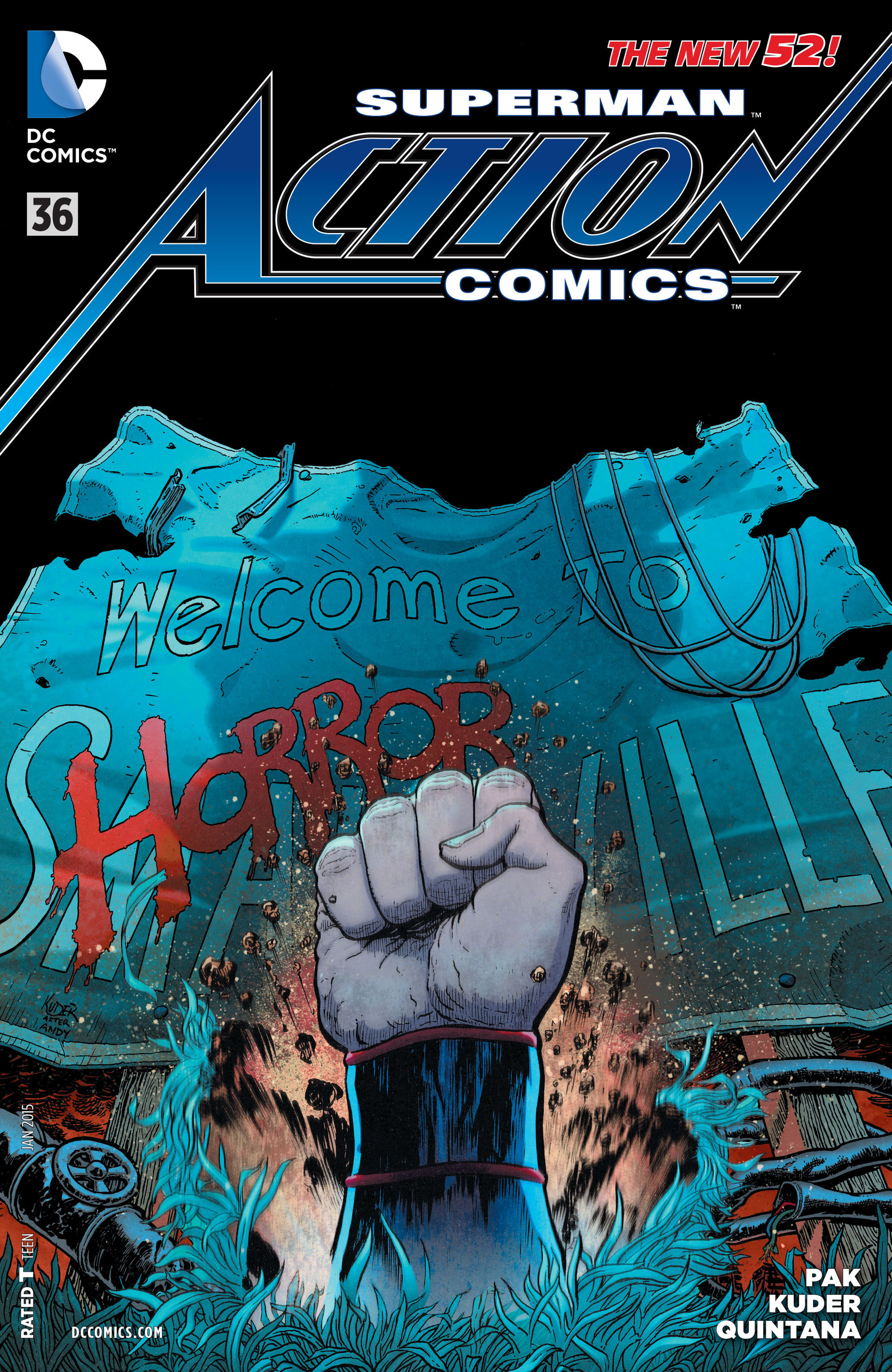 Action Comics (2011-2016) (New 52): Chapter 36 - Page 1