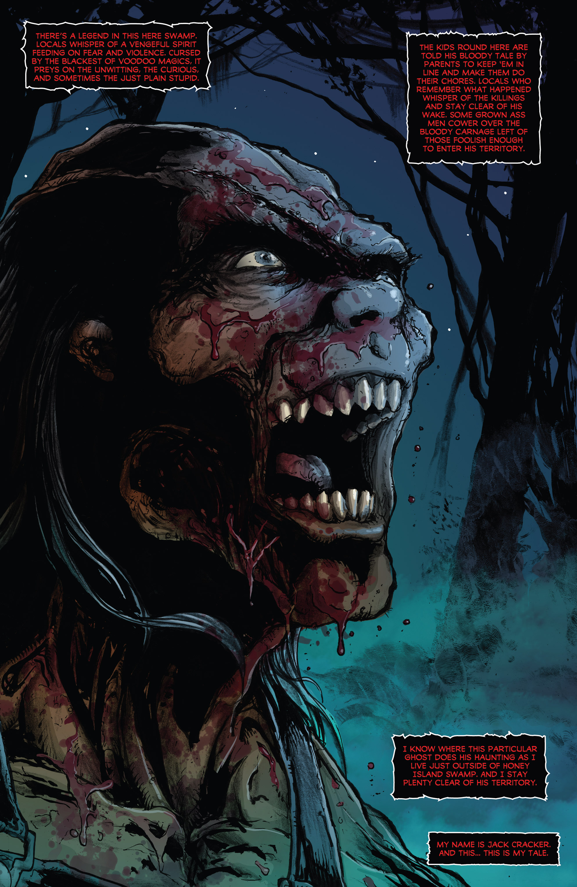 Adam Green's Hatchet (2017-): Chapter 0 - Page 4