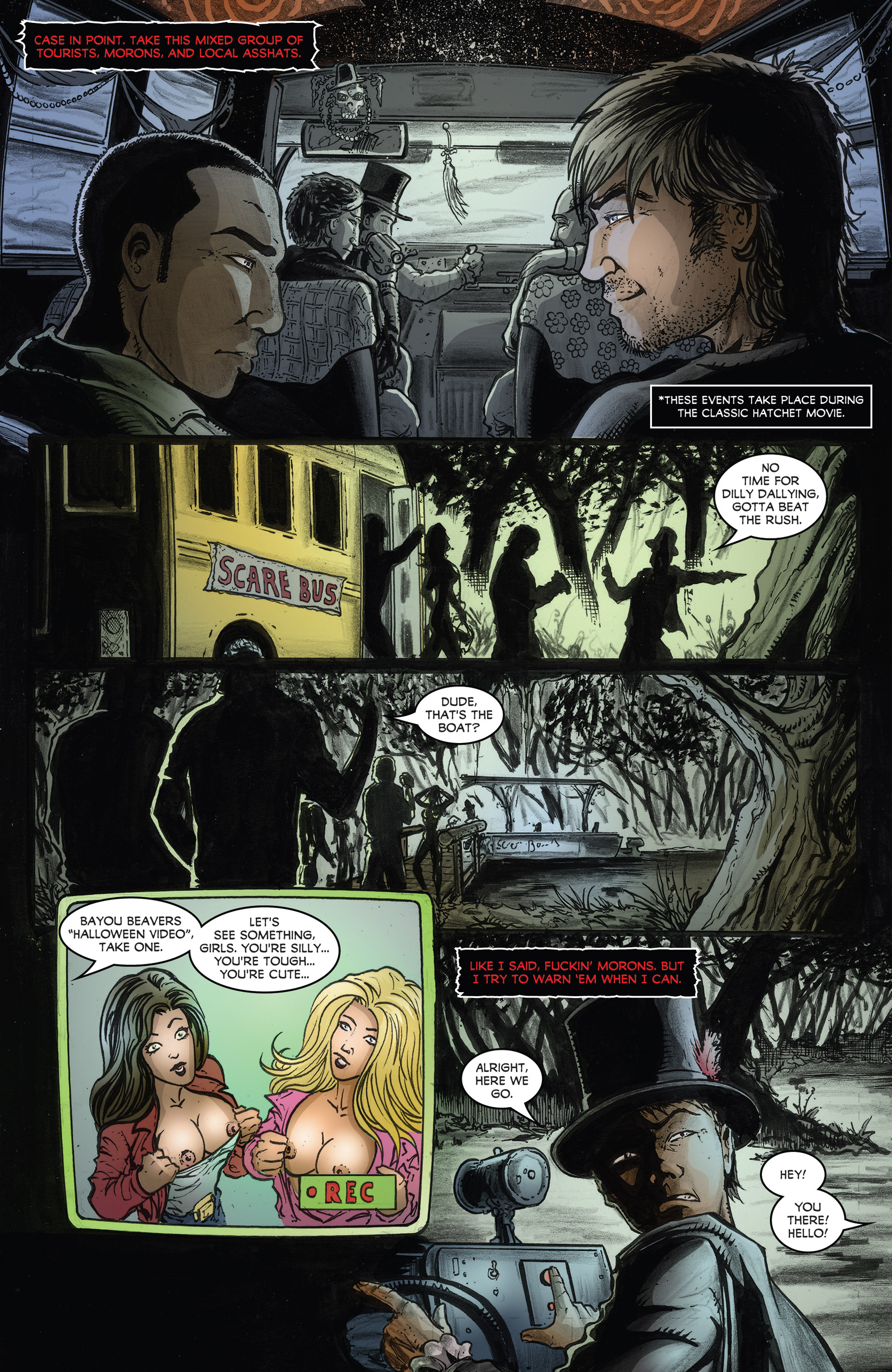 Adam Green's Hatchet (2017-): Chapter 0 - Page 7