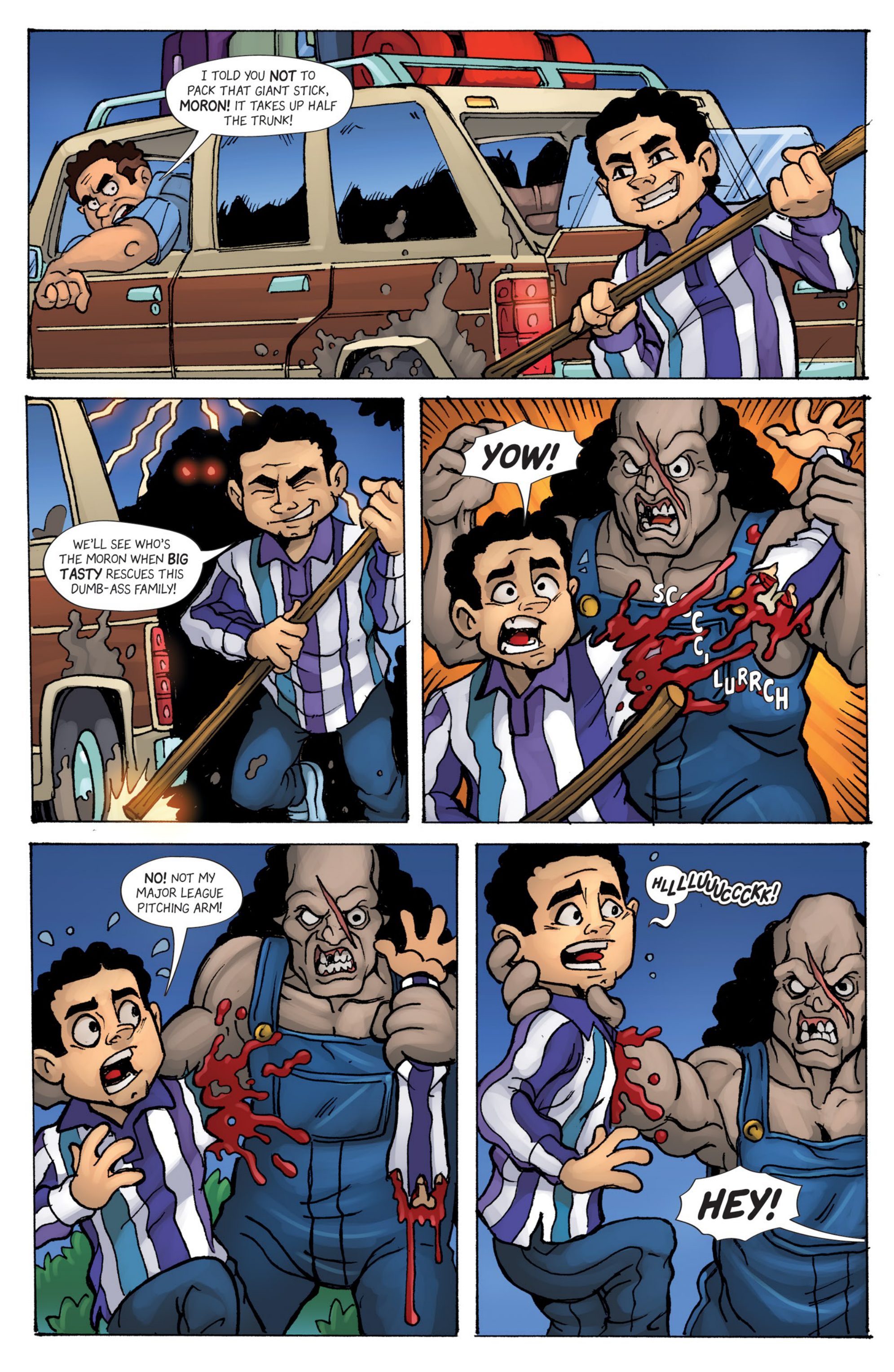 Adam Green's Hatchet Halloween Tales VI (2024-): Chapter 1 - Page 14