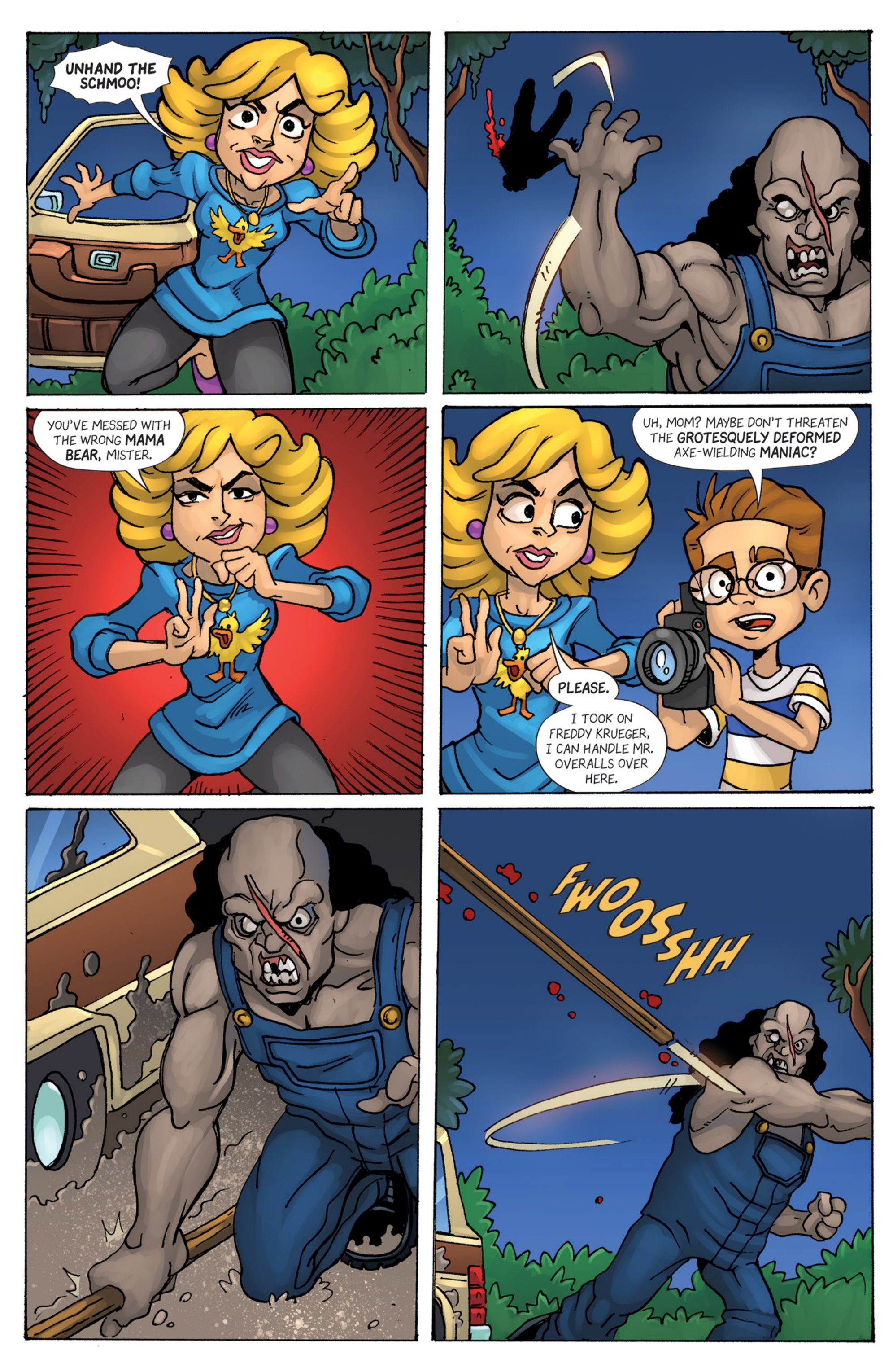 Adam Green's Hatchet Halloween Tales VI (2024-): Chapter 1 - Page 15