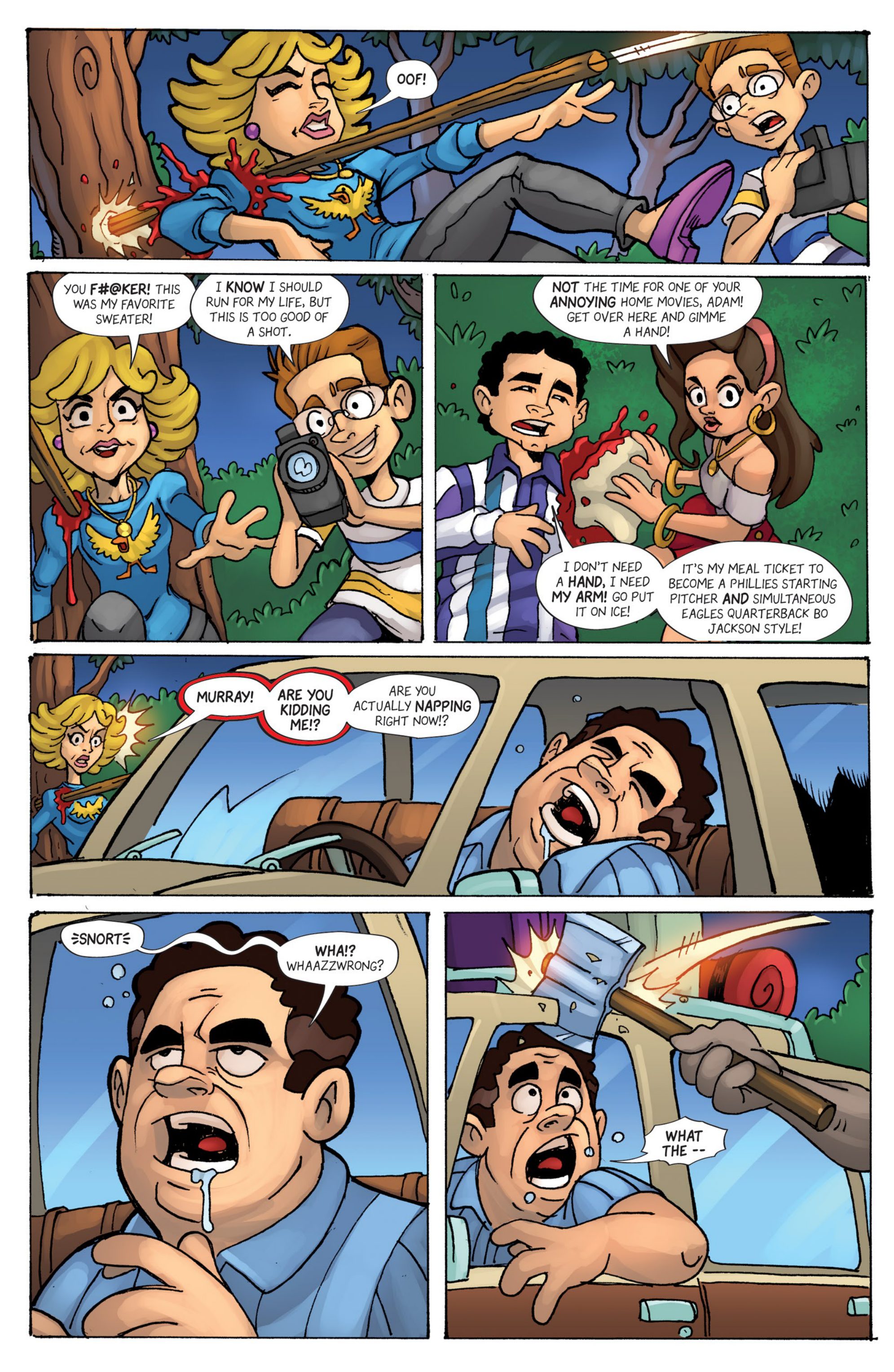 Adam Green's Hatchet Halloween Tales VI (2024-): Chapter 1 - Page 16