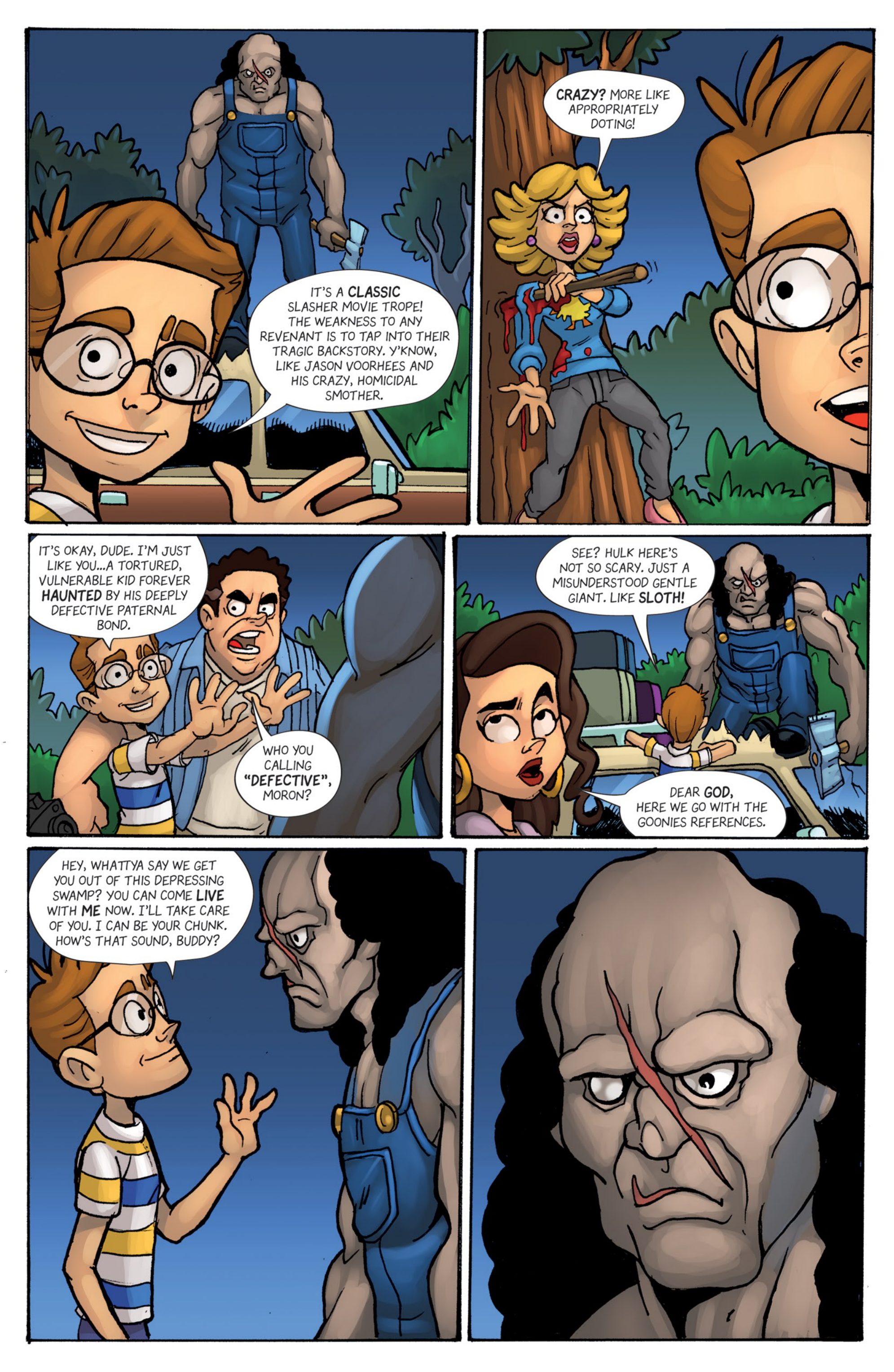 Adam Green's Hatchet Halloween Tales VI (2024-): Chapter 1 - Page 19