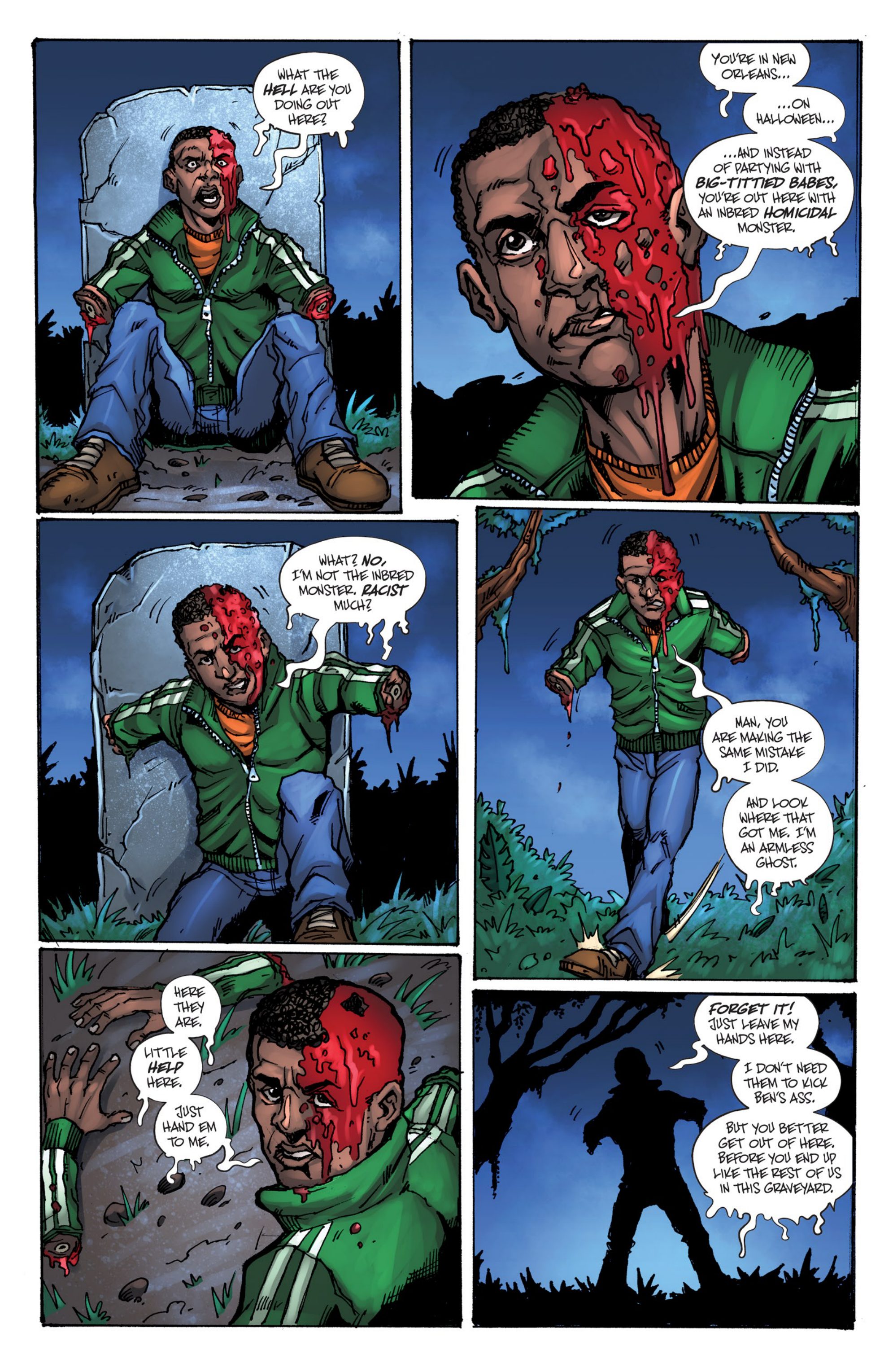 Adam Green's Hatchet Halloween Tales VI (2024-): Chapter 1 - Page 21