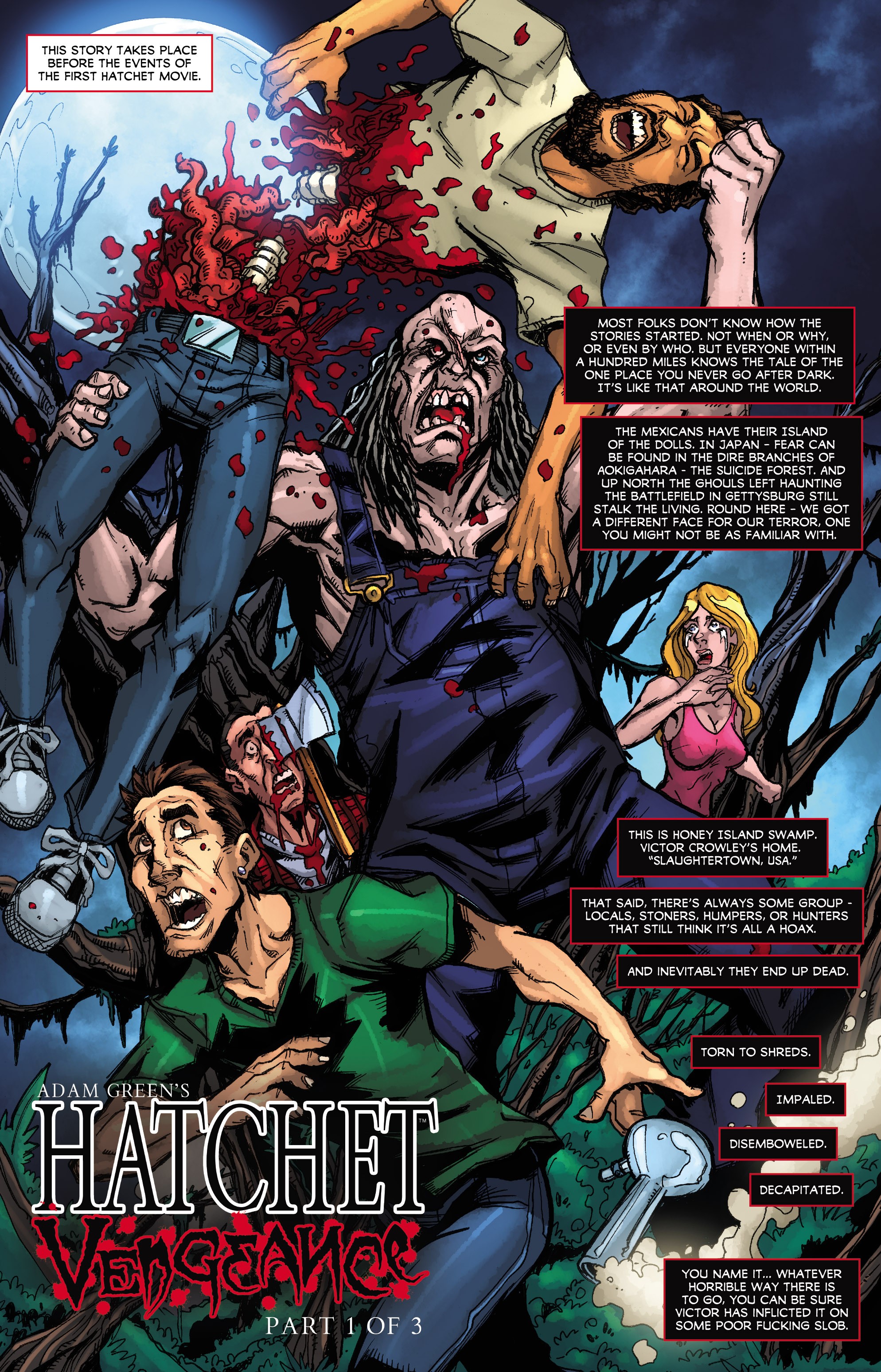 Adam Green's Hatchet: Vengeance (2018-): Chapter 1 - Page 2