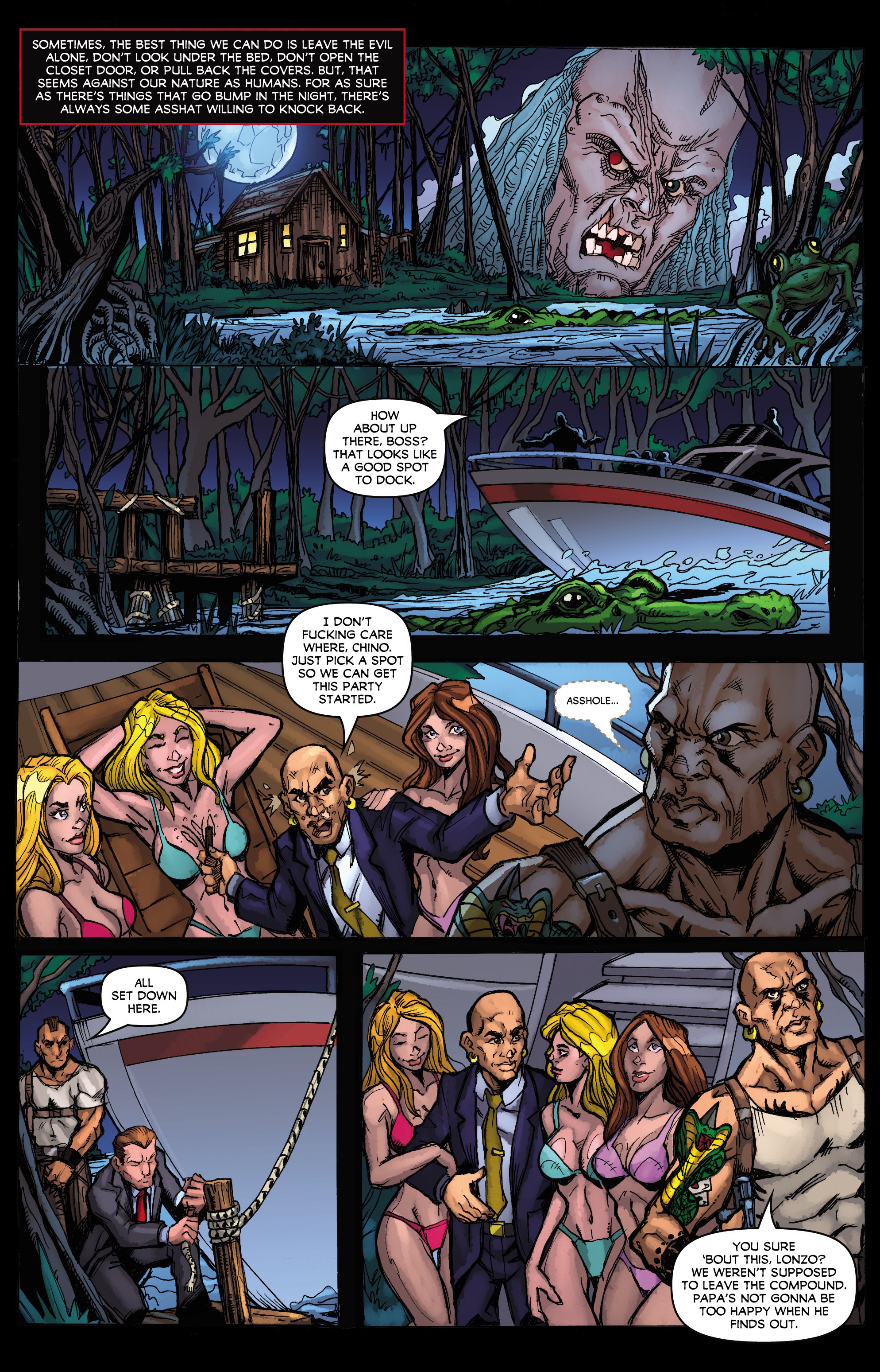 Adam Green's Hatchet: Vengeance (2018-): Chapter 1 - Page 3