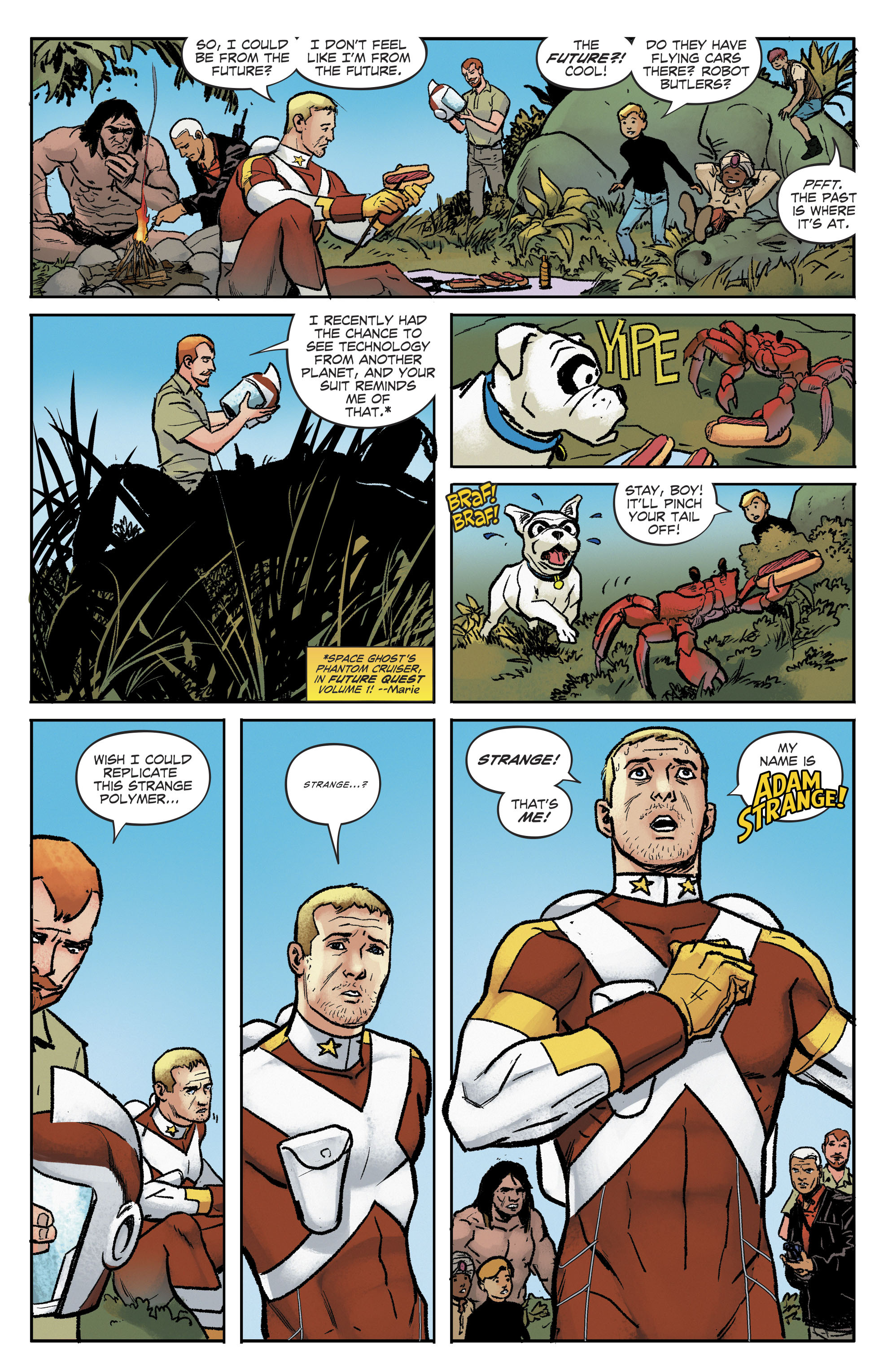 Adam Strange/Future Quest Special (2017): Chapter 1 - Page 9