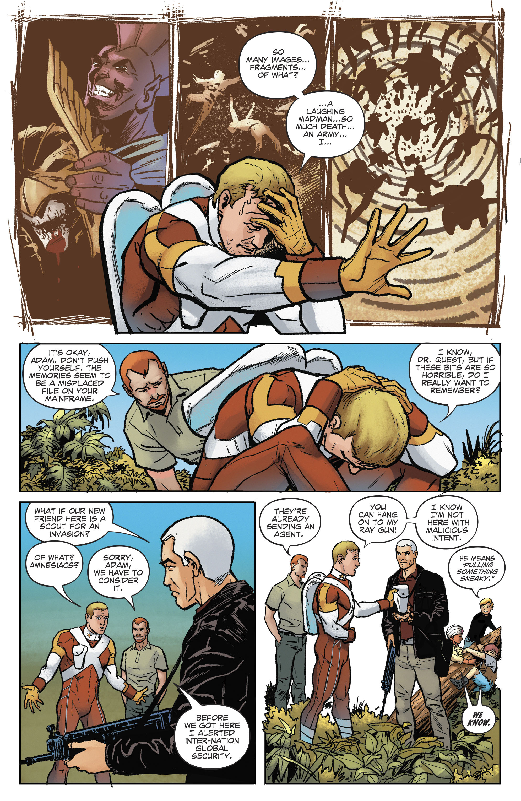 Adam Strange/Future Quest Special (2017): Chapter 1 - Page 10