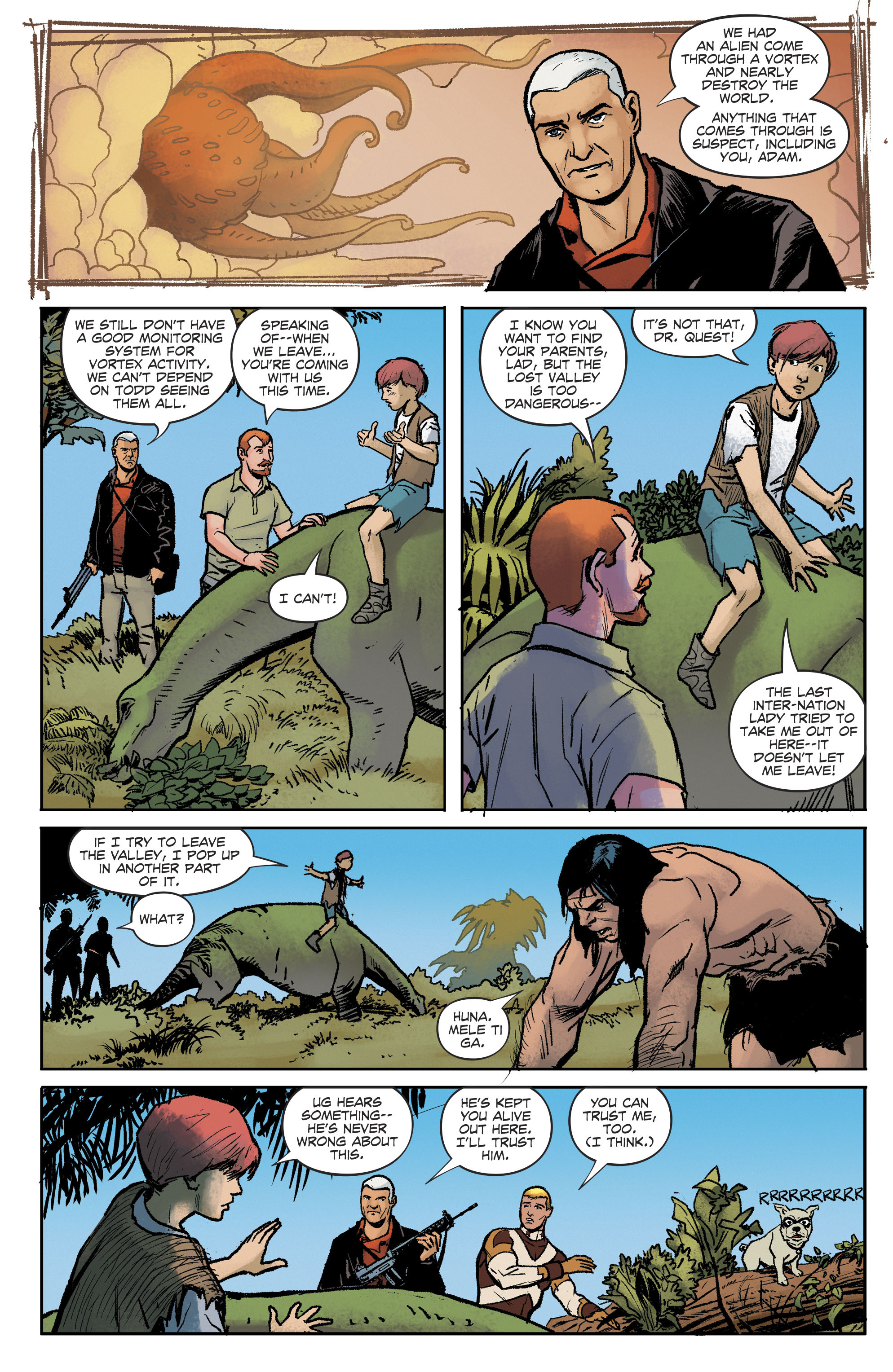 Adam Strange/Future Quest Special (2017): Chapter 1 - Page 11