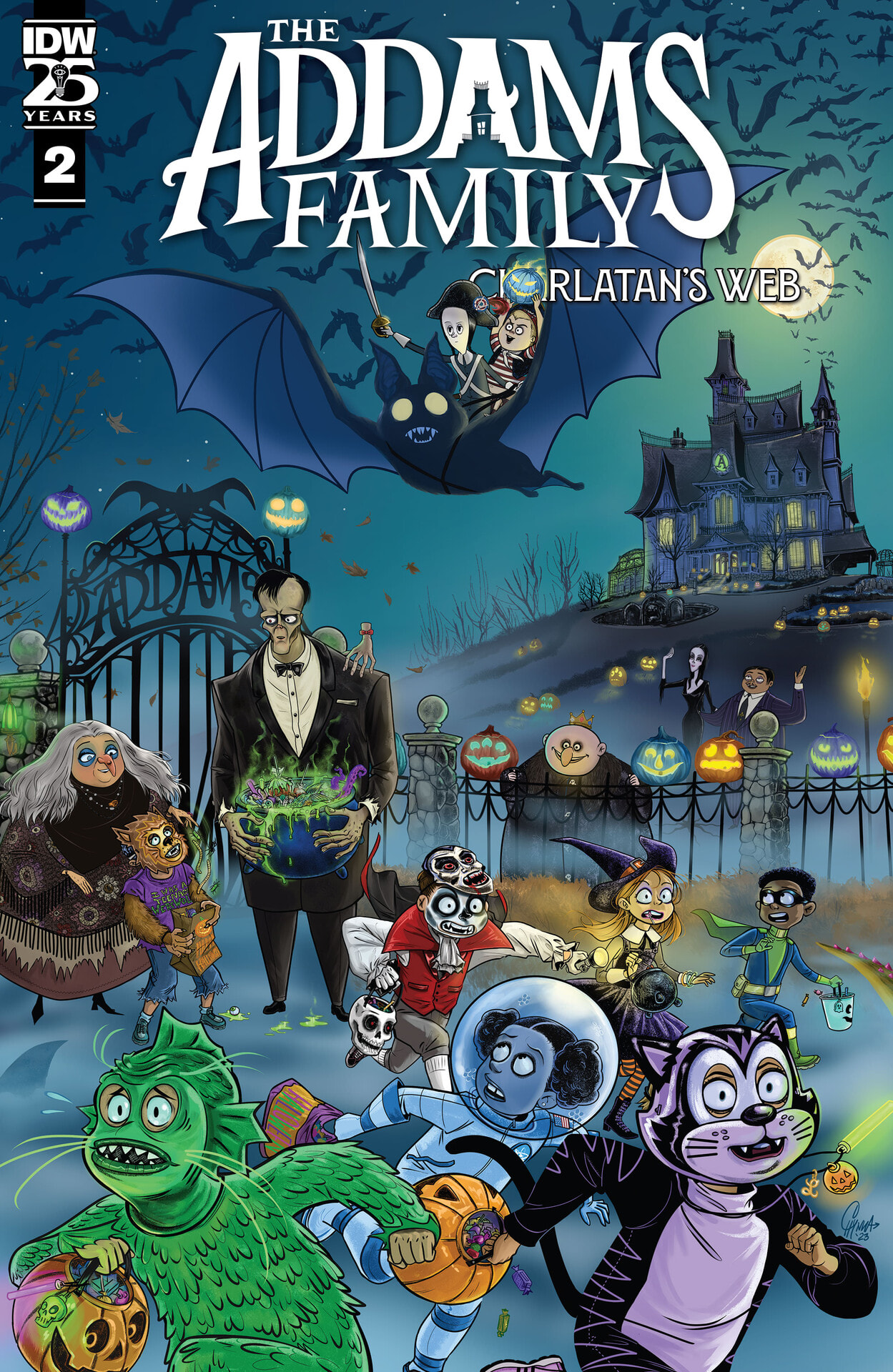 Addams Family: Charlatan's Web (2023-): Chapter 2 - Page 1
