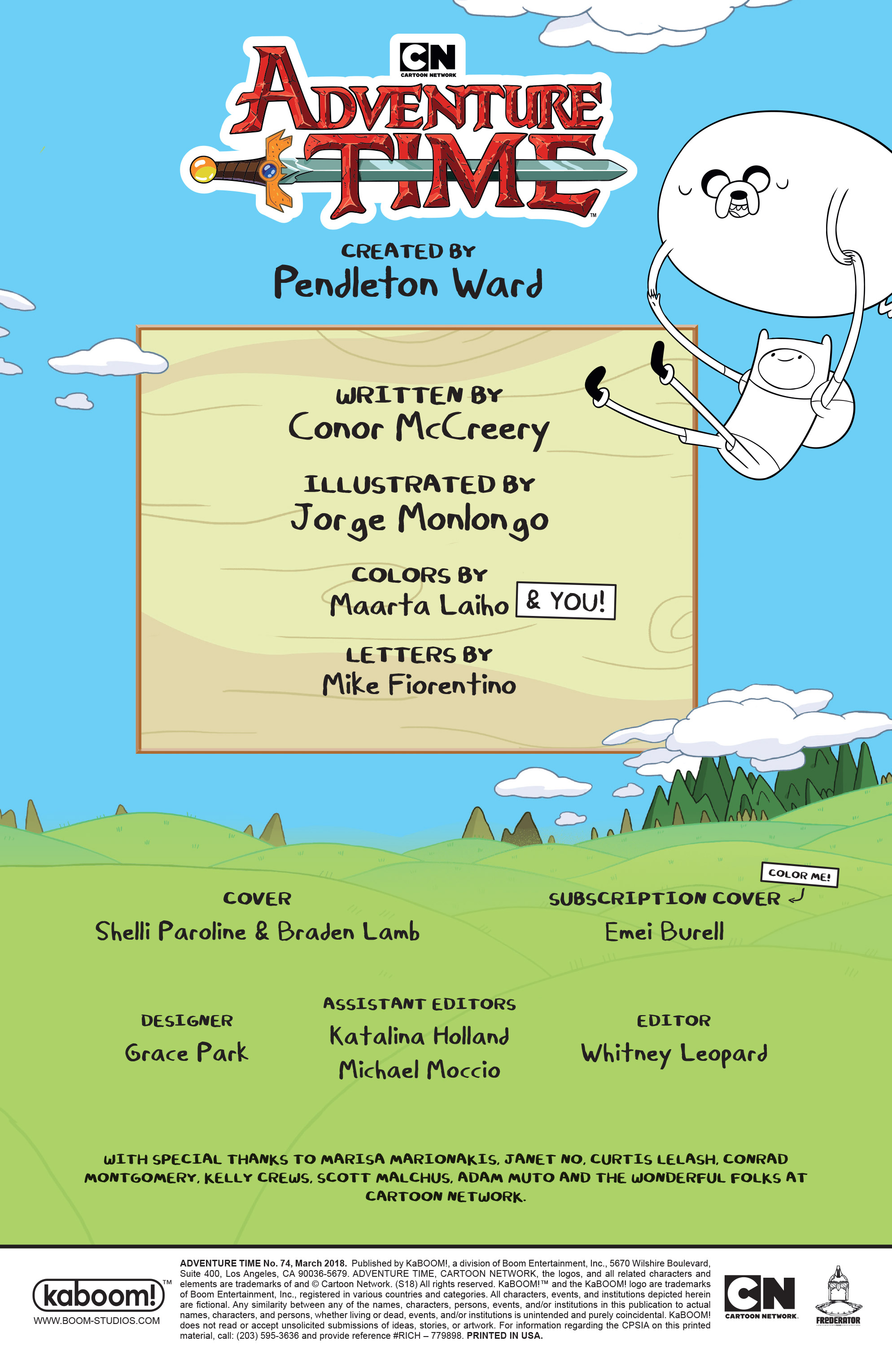 Adventure Time (2012-): Chapter 74 - Page 2