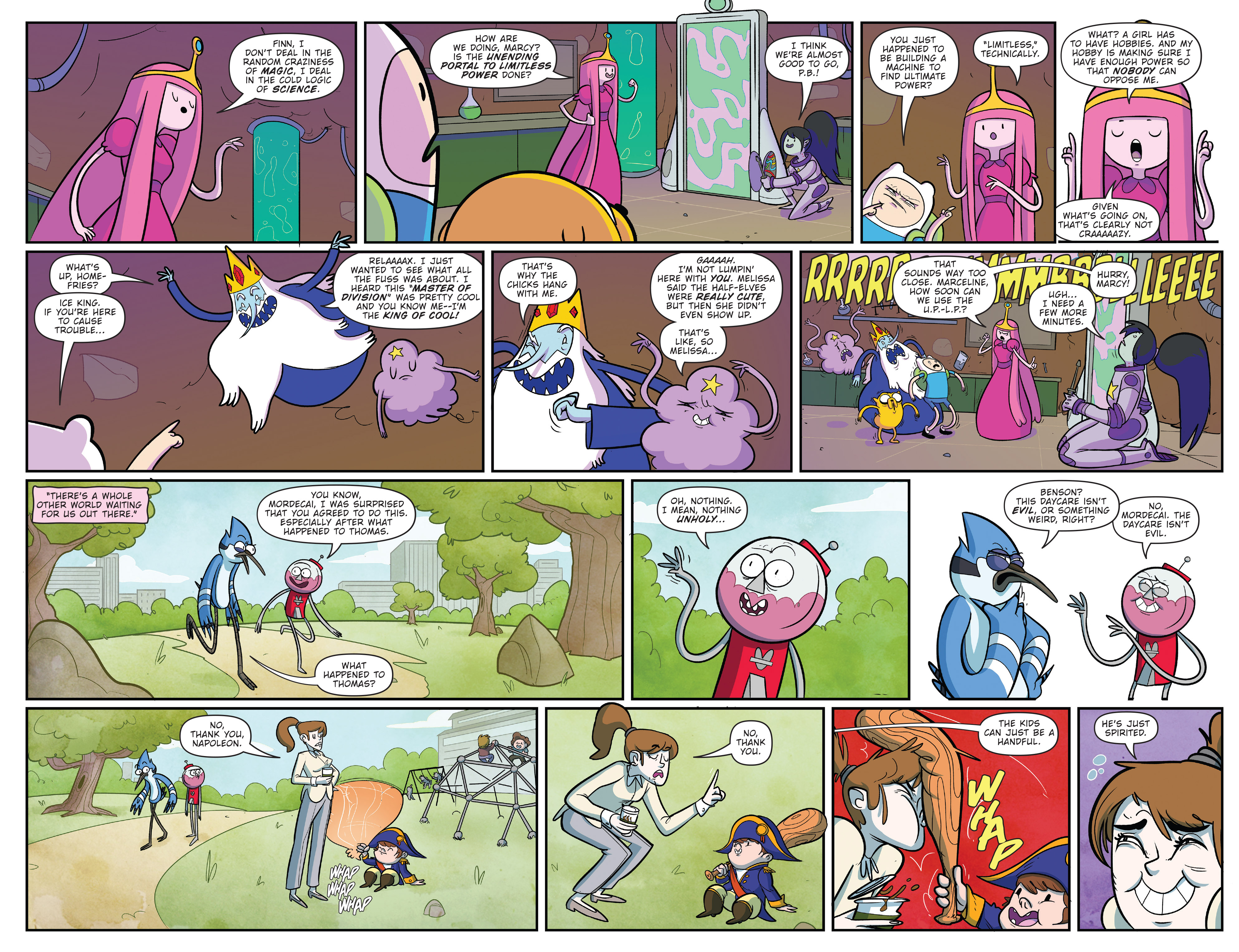 Adventure Time/Regular Show (2017-): Chapter 1 - Page 8