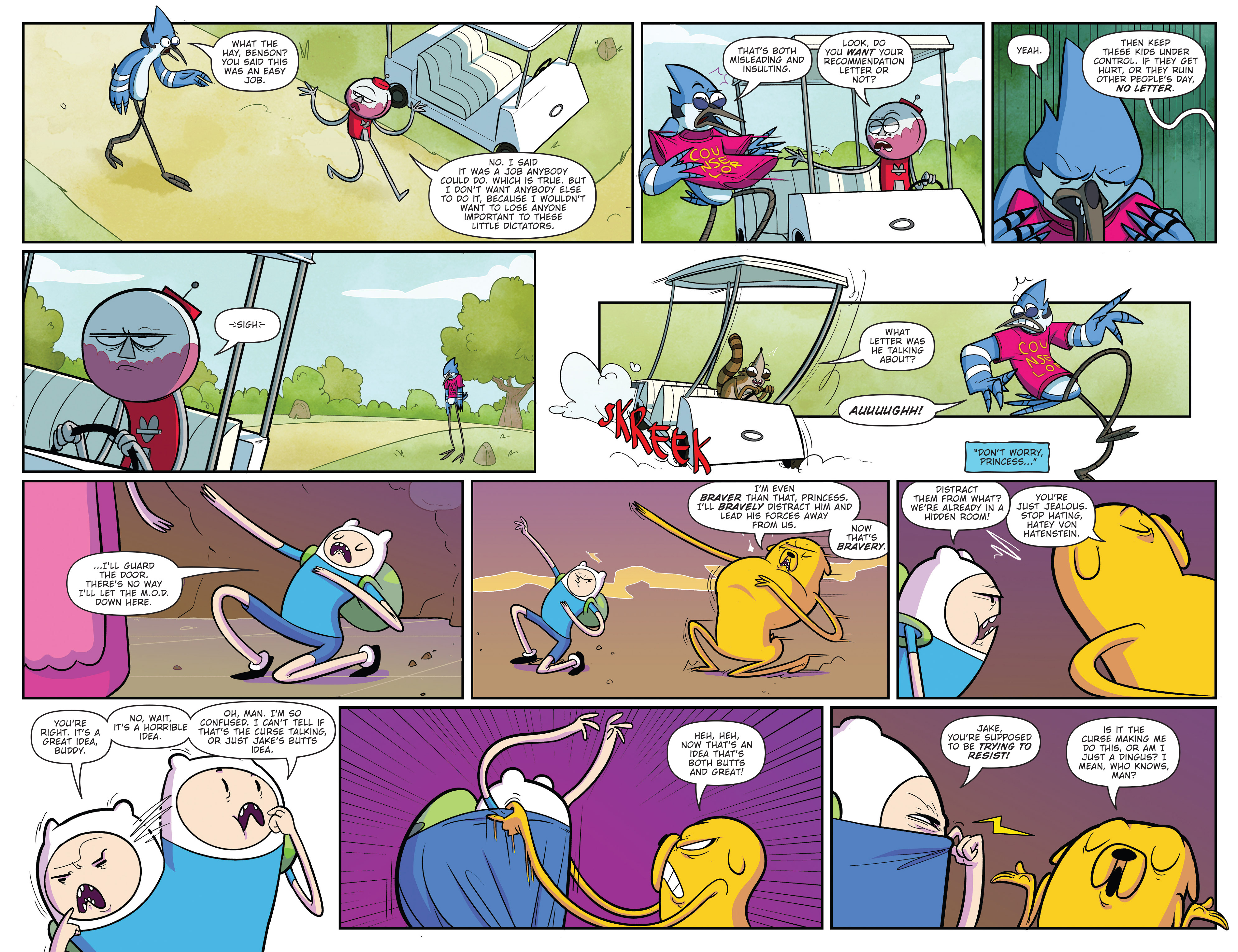 Adventure Time/Regular Show (2017-): Chapter 1 - Page 9