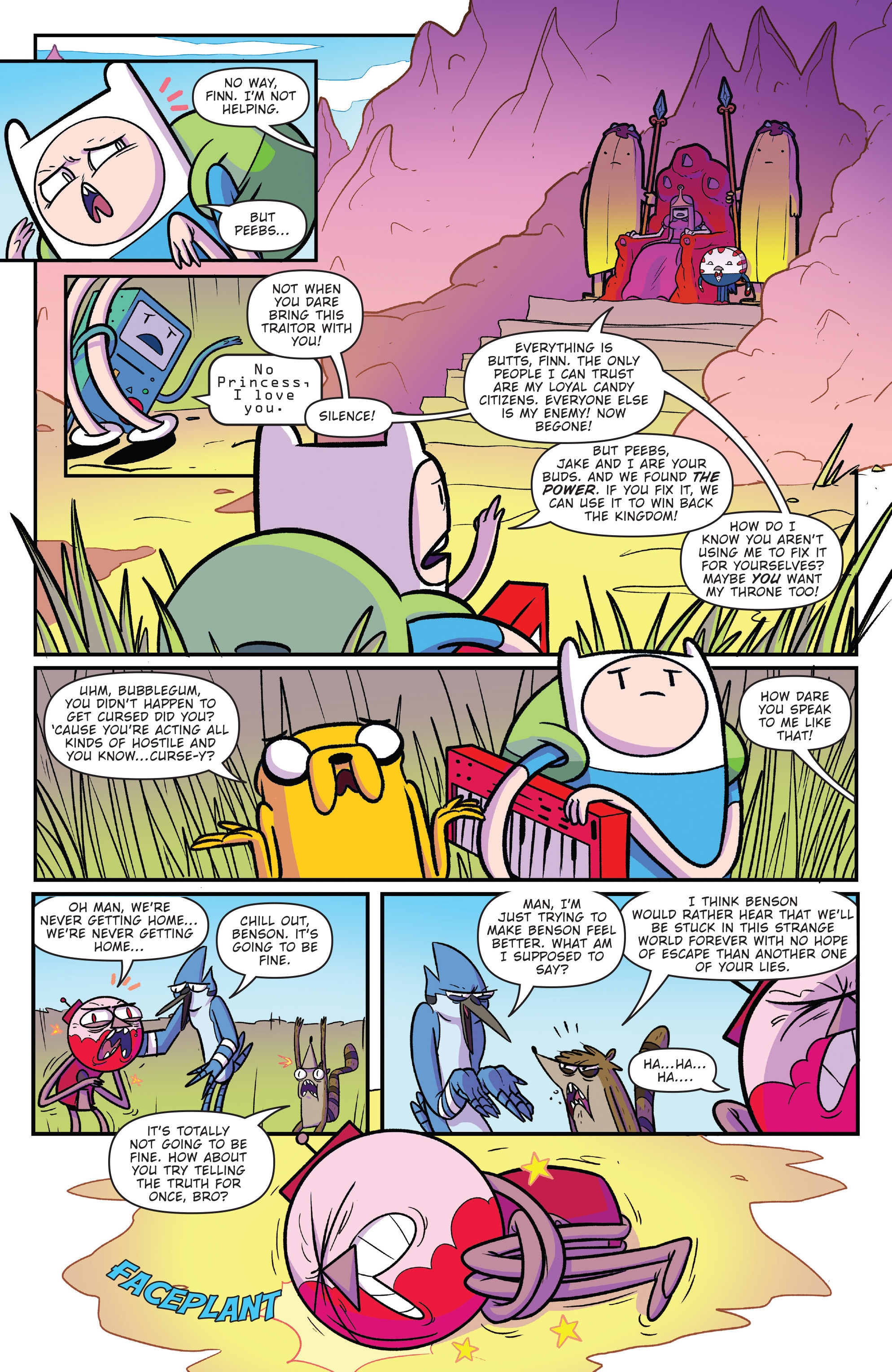 Adventure Time/Regular Show (2017-): Chapter 4 - Page 16