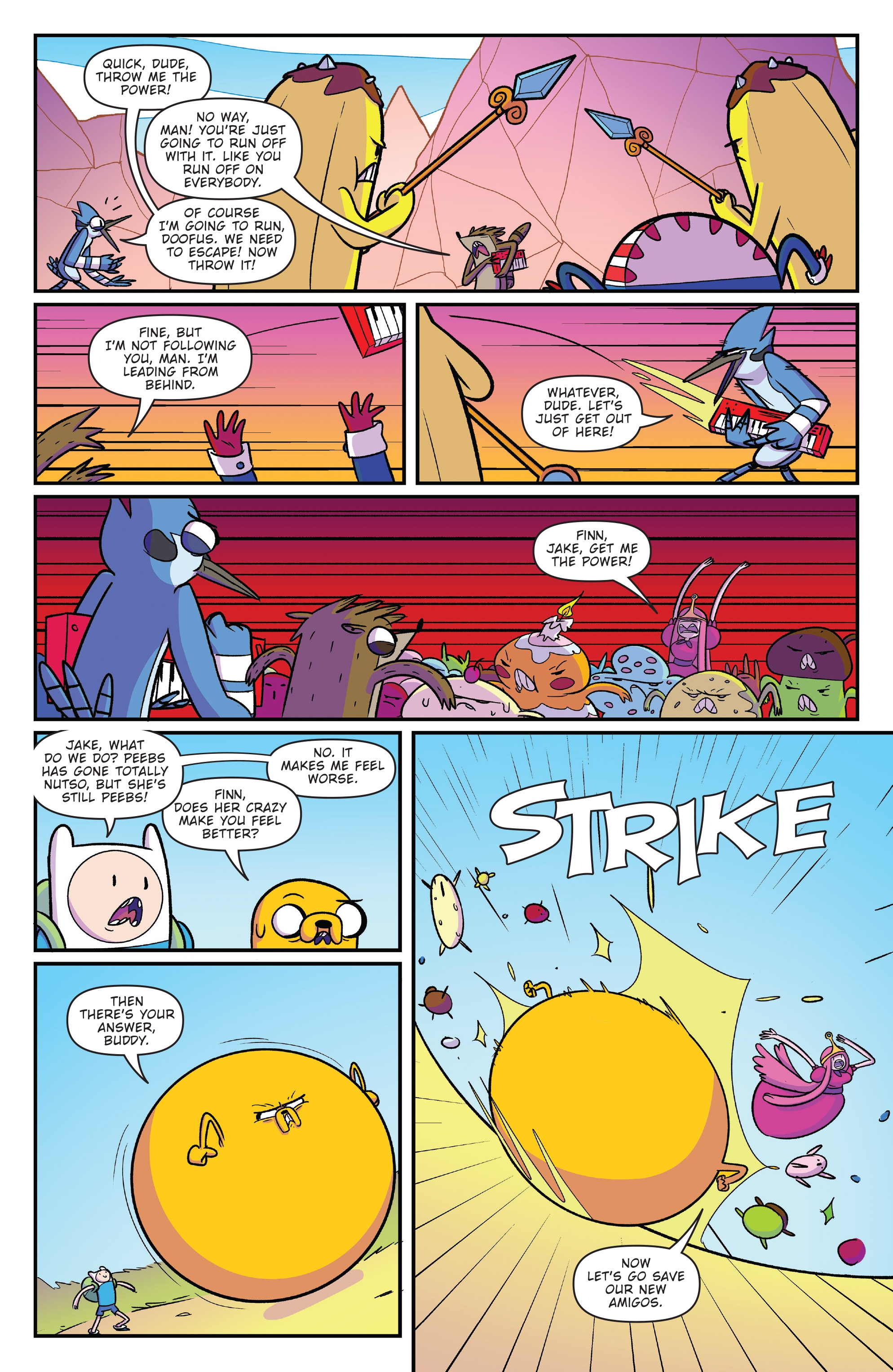Adventure Time/Regular Show (2017-): Chapter 4 - Page 19