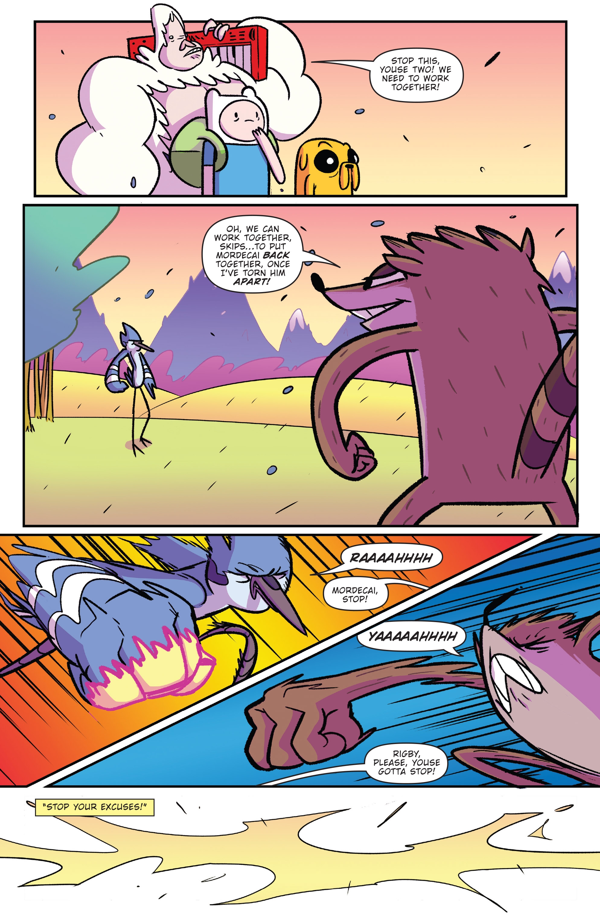 Adventure Time/Regular Show (2017-): Chapter 5 - Page 4