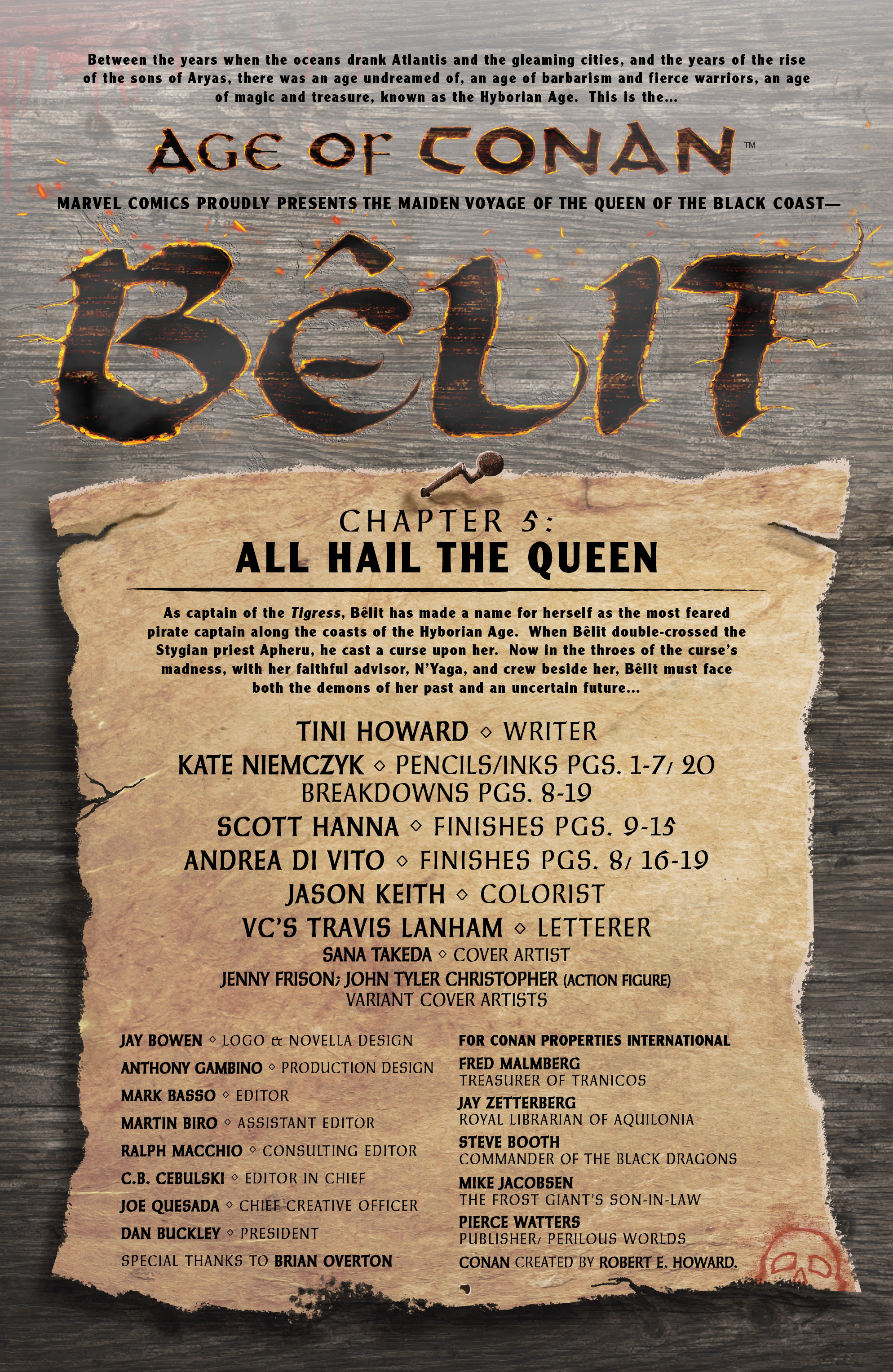 Age Of Conan: Belit, Queen Of The Black Coast (2019): Chapter 5 - Page 2